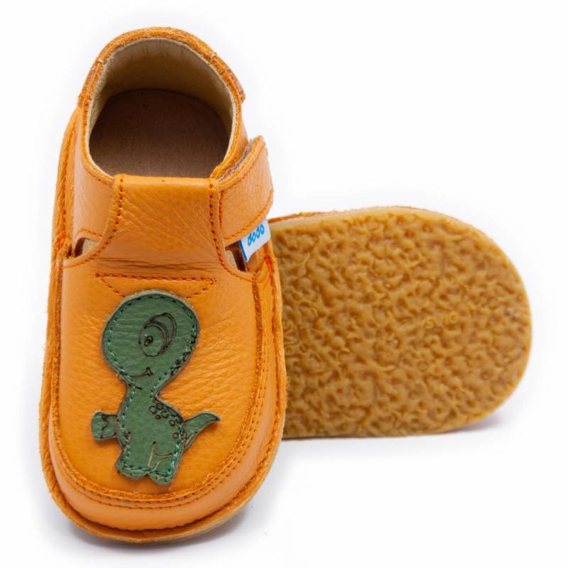 Pantof Baby Dino/ Mandarina