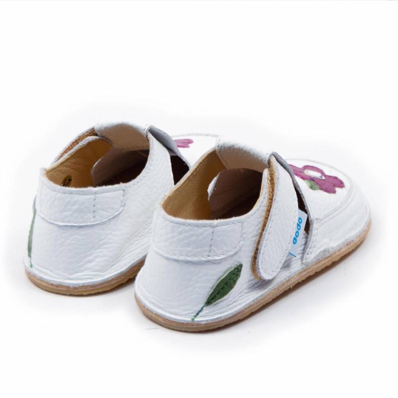 Pantof Wild Flower/ Alb