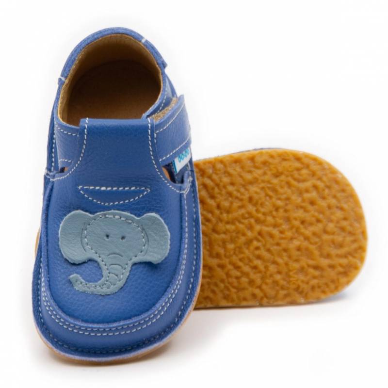 Pantof Elefantel/ Albastru-Bb