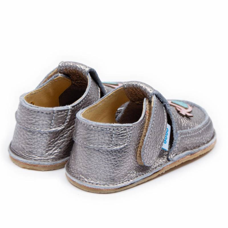 Pantof Vrabiuta/ Argintiu