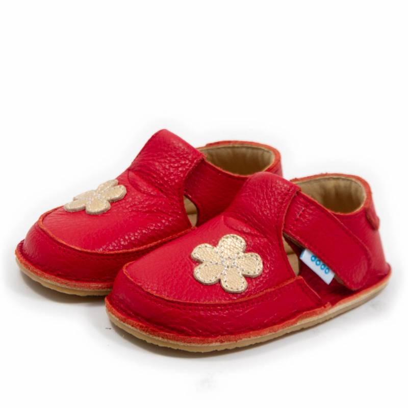 Pantof Floare de camp/Rosu-Gr