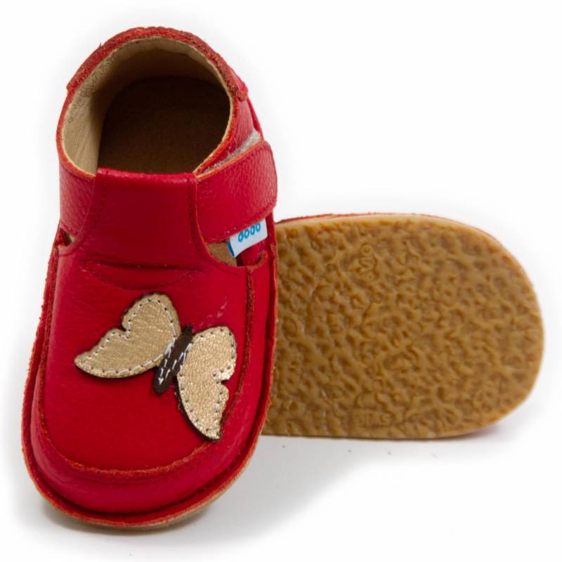 Pantof Fluturas/Rosu-Gr