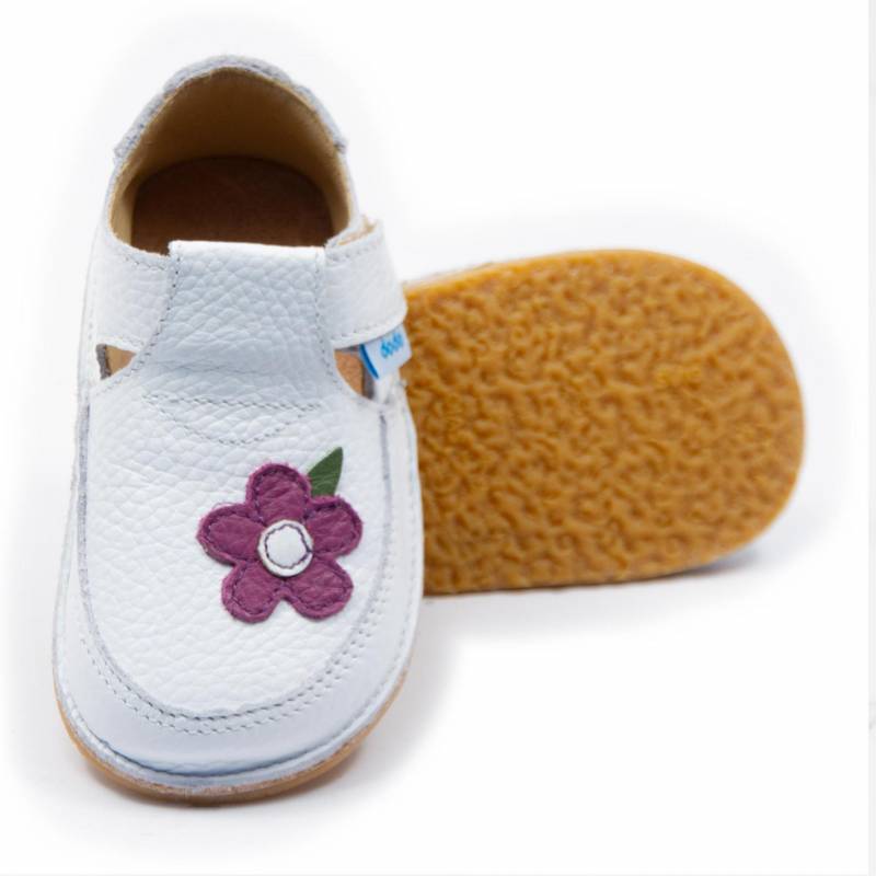 Pantof Wild Flower/ Alb