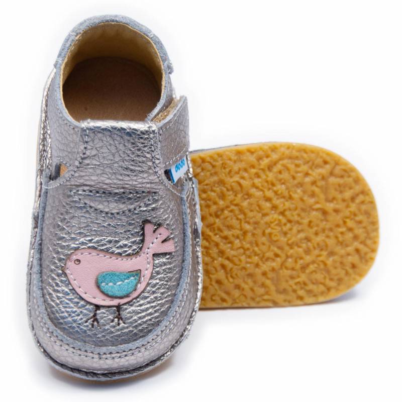 Pantof Vrabiuta/ Argintiu