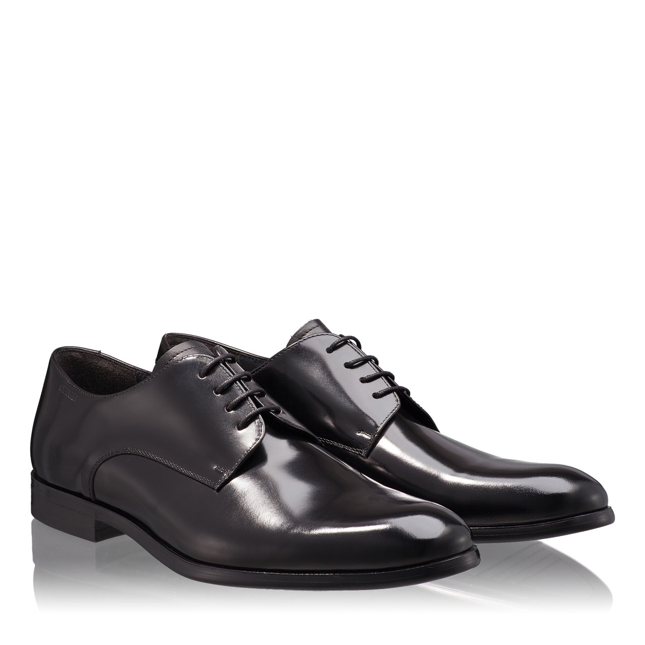 Pantofi Eleganti Barbati 6675 Vitello Nero