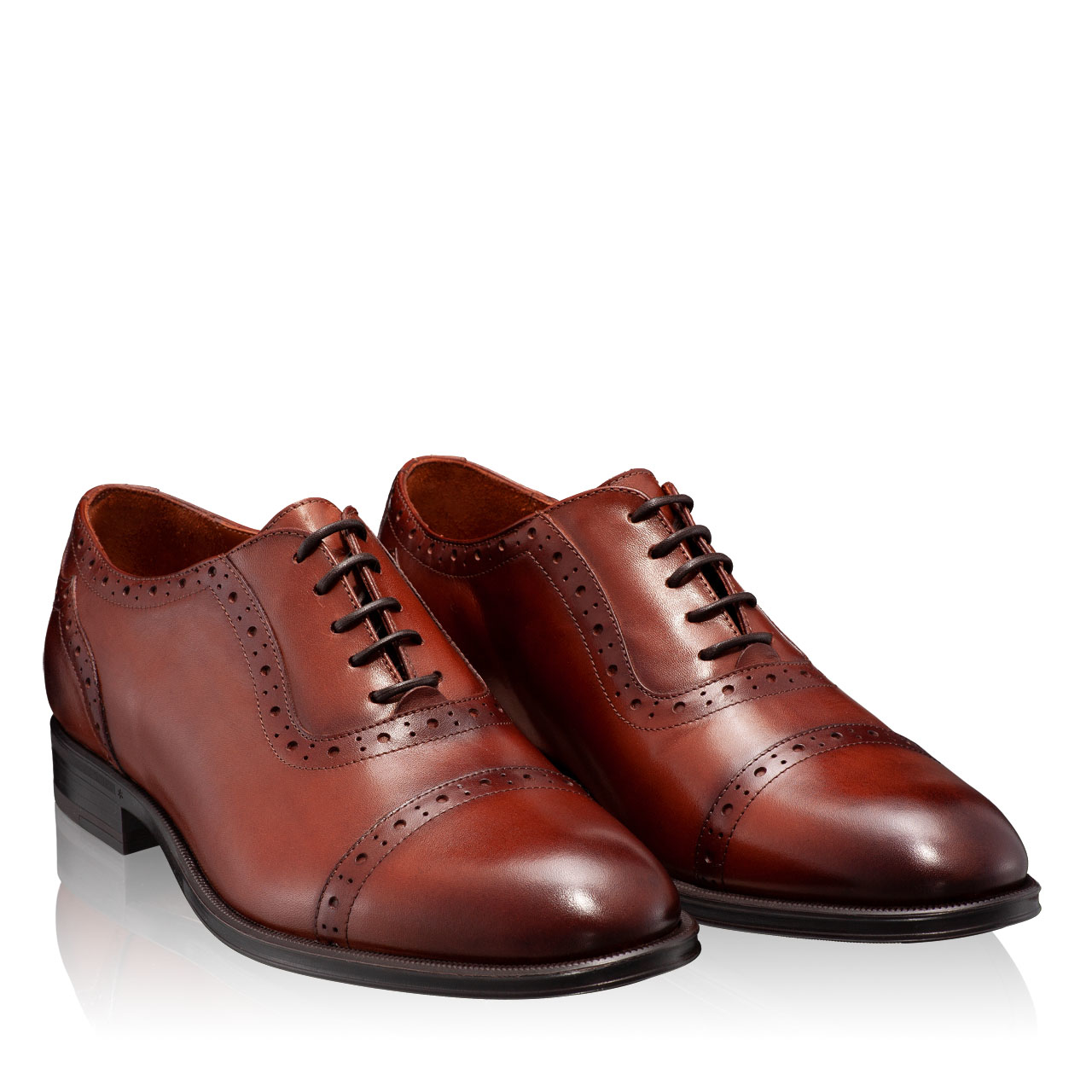 Pantofi Eleganți Bărbați 7072 Vitello Negru