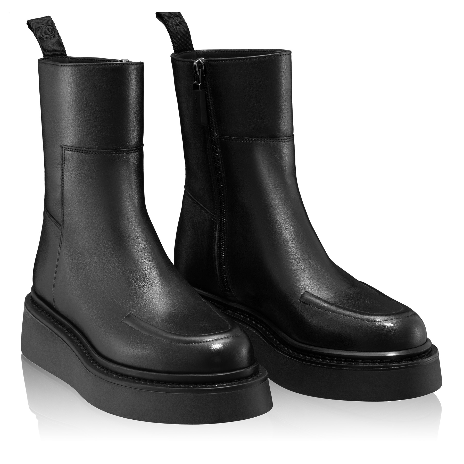 Ghete Dama 6447 Vitello Negru