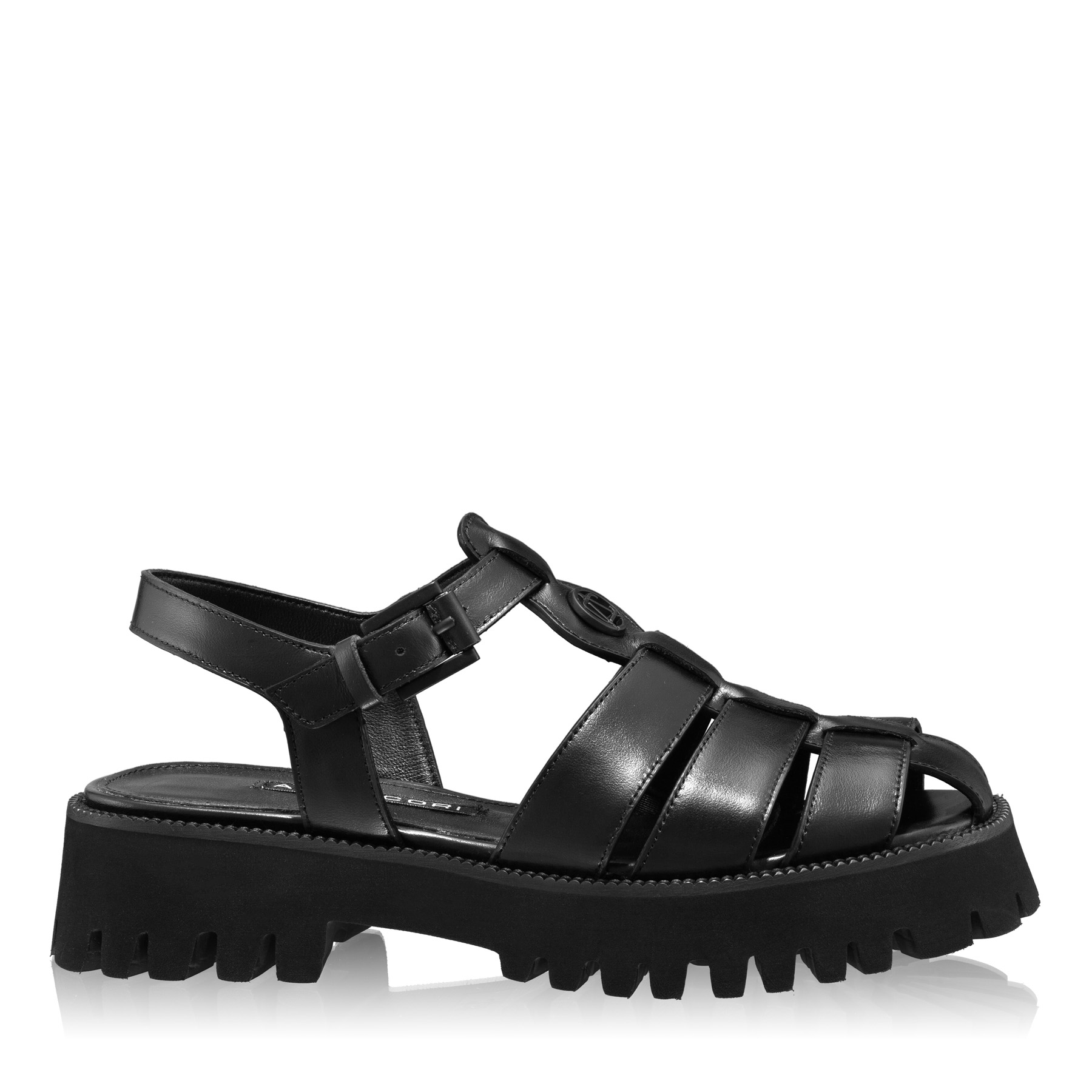 Sandale Dama 7567 Vitello Negru