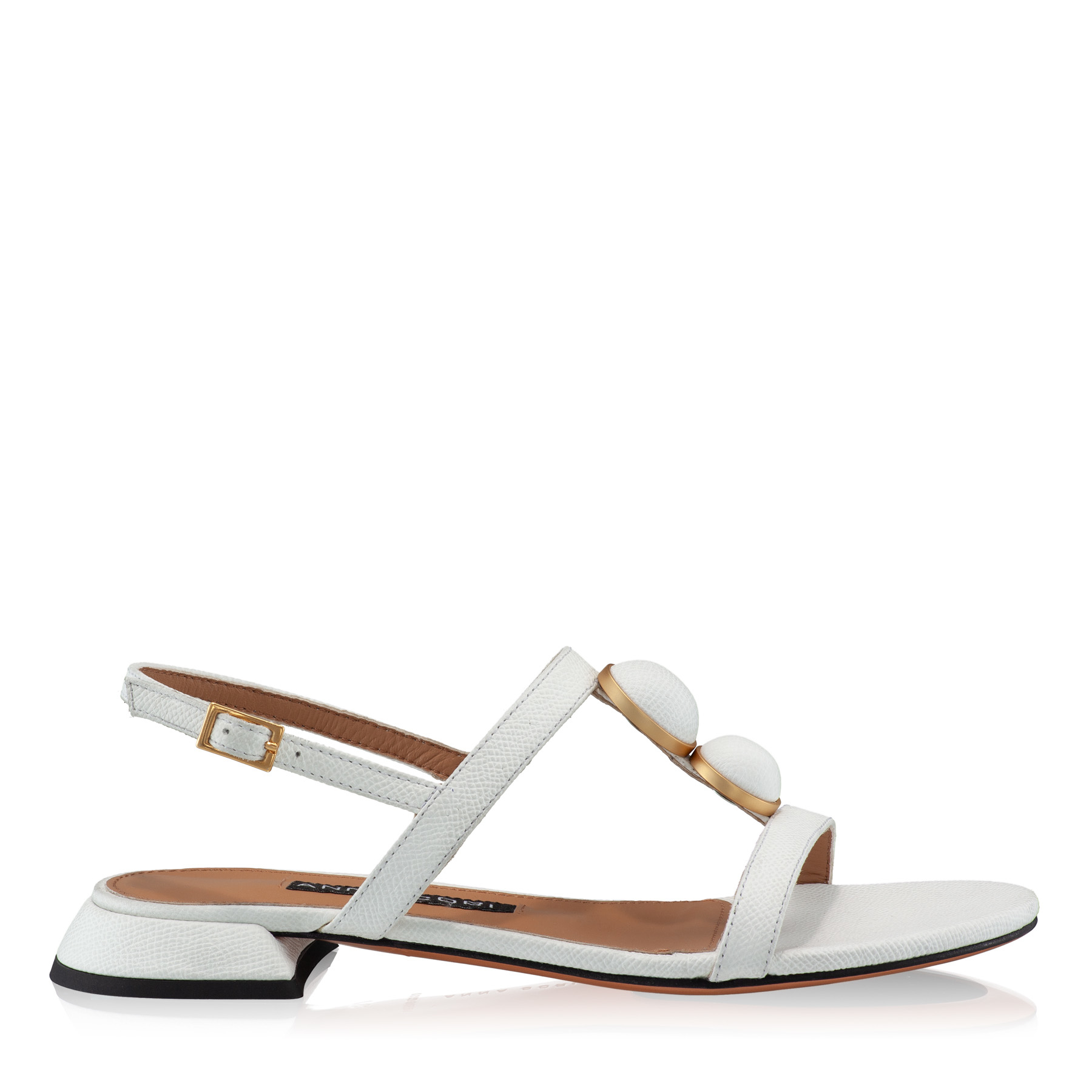 Sandale Dama 5951 Vitello Stamp Negru