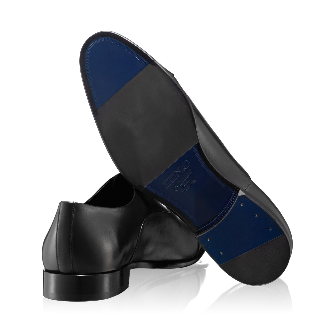 Pantofi Eleganti Barbati 7016 Caprone Madras Negru