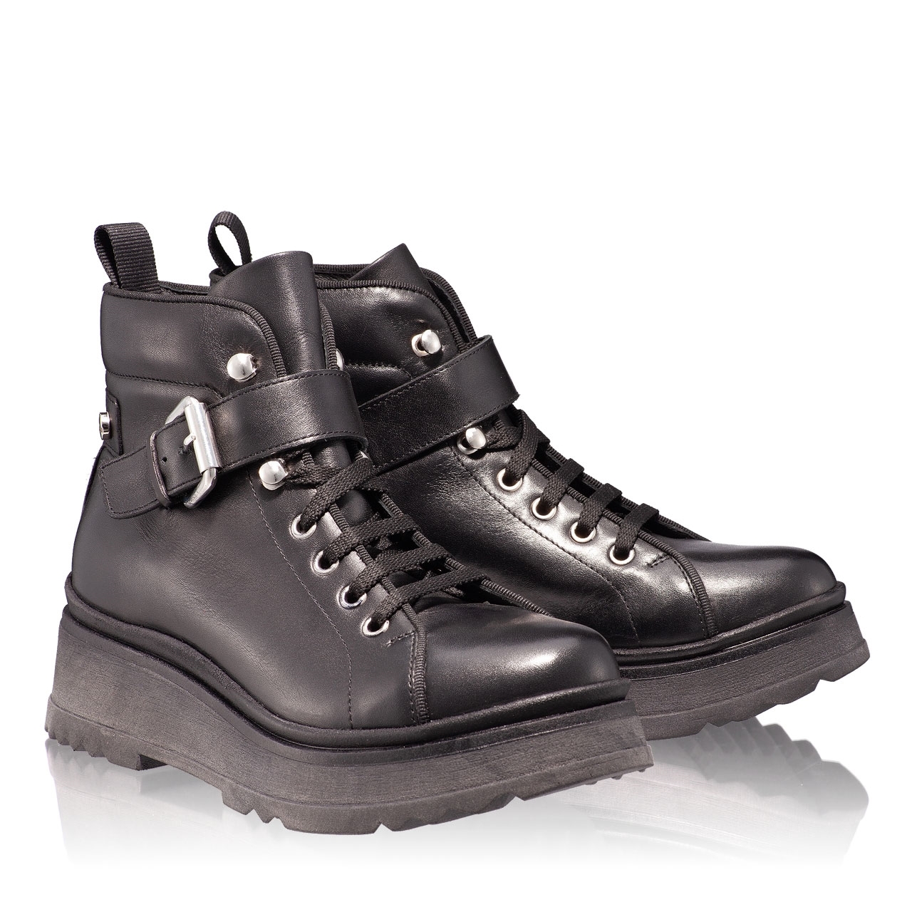 Ghete Dama 4756 Vitello Negru