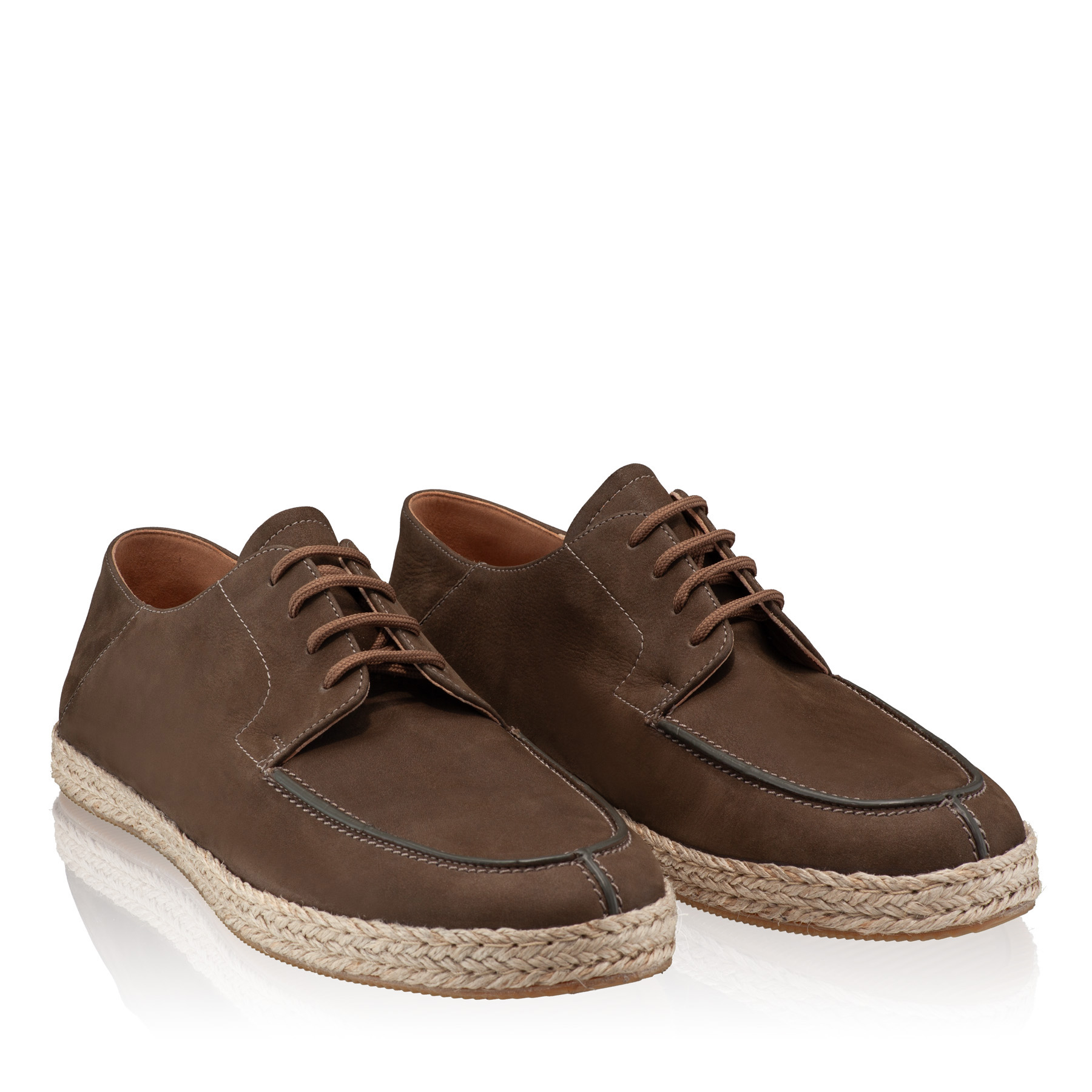 Pantofi Casual Barbati 7305 Camoscio Gri