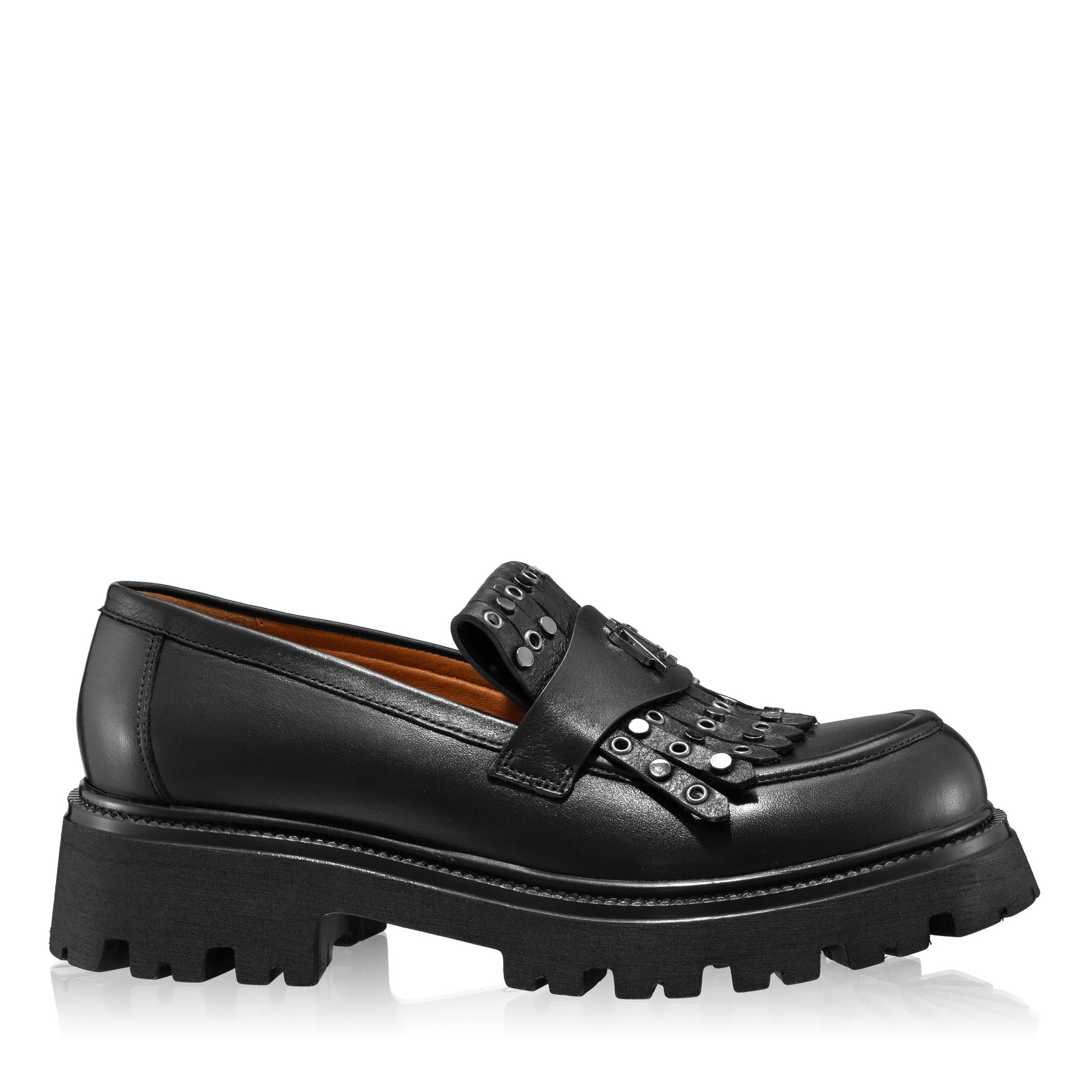 Pantofi Casual Damă 7262 Vitello Negru