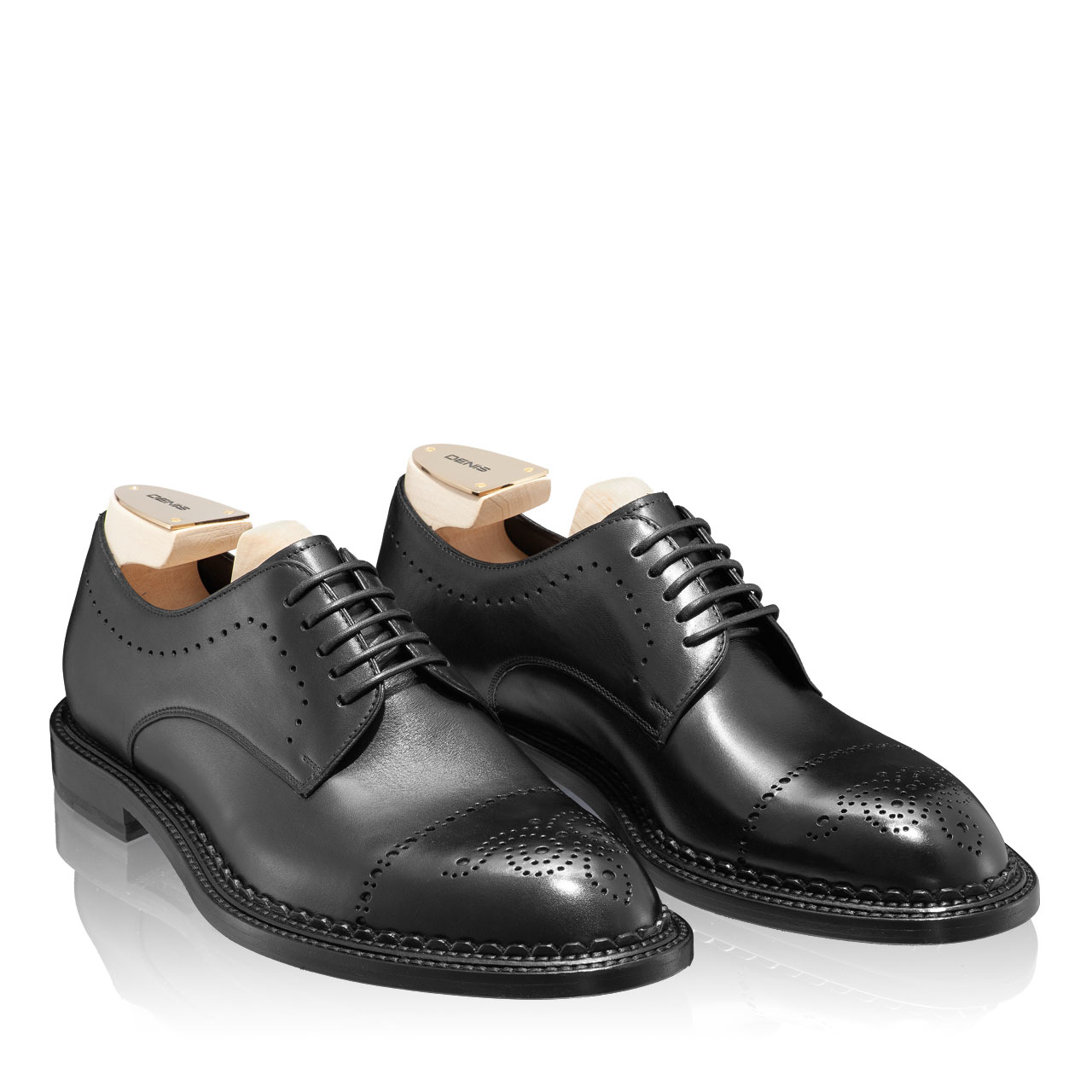 Pantofi Eleganti Barbati 7027 Vitello Maro