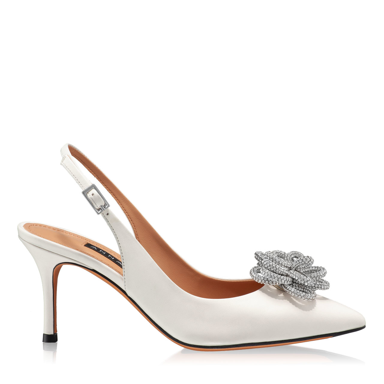 Pantofi Eleganti Dama 6036 Vitello Alb