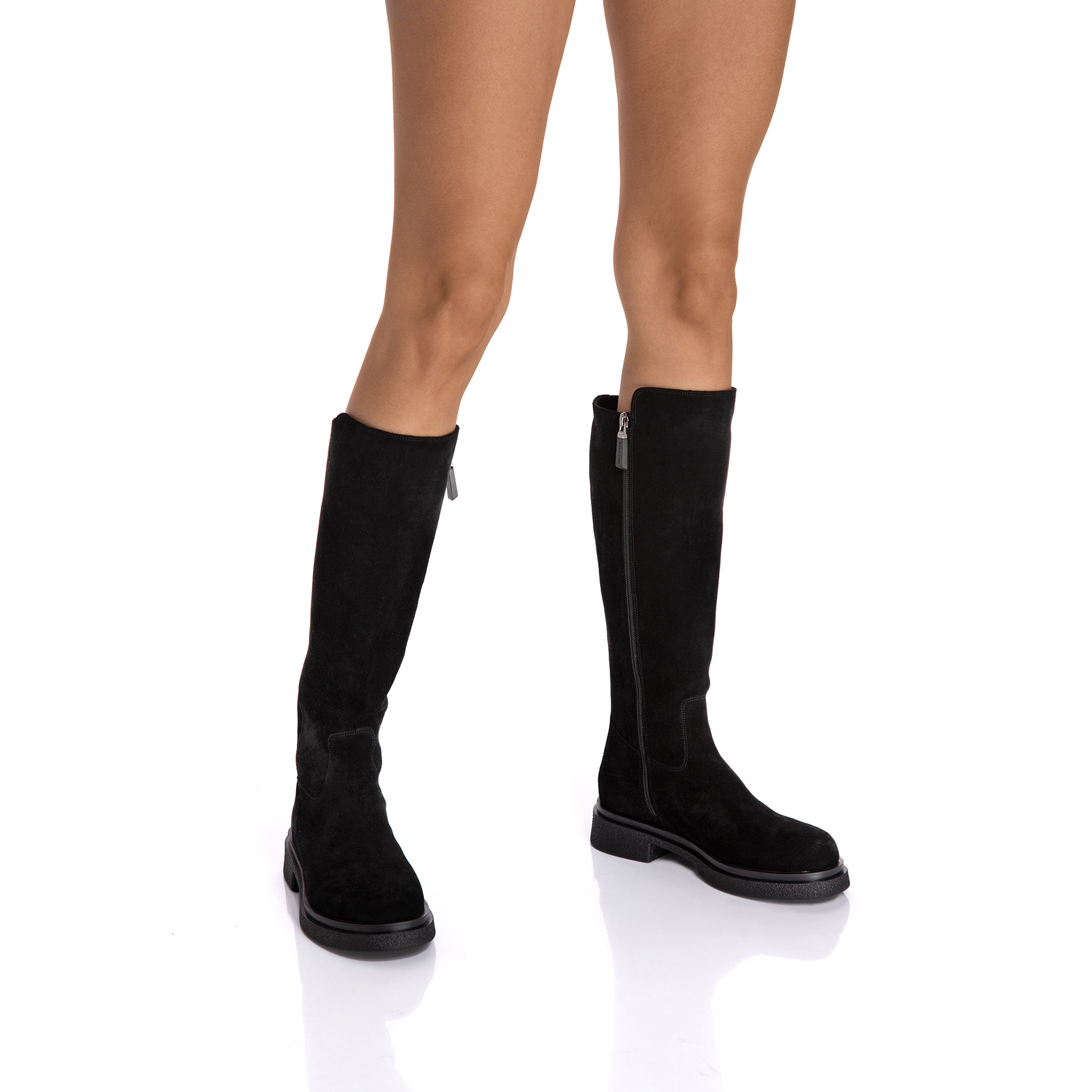 Cizme Dama 6380 Crosta Negru