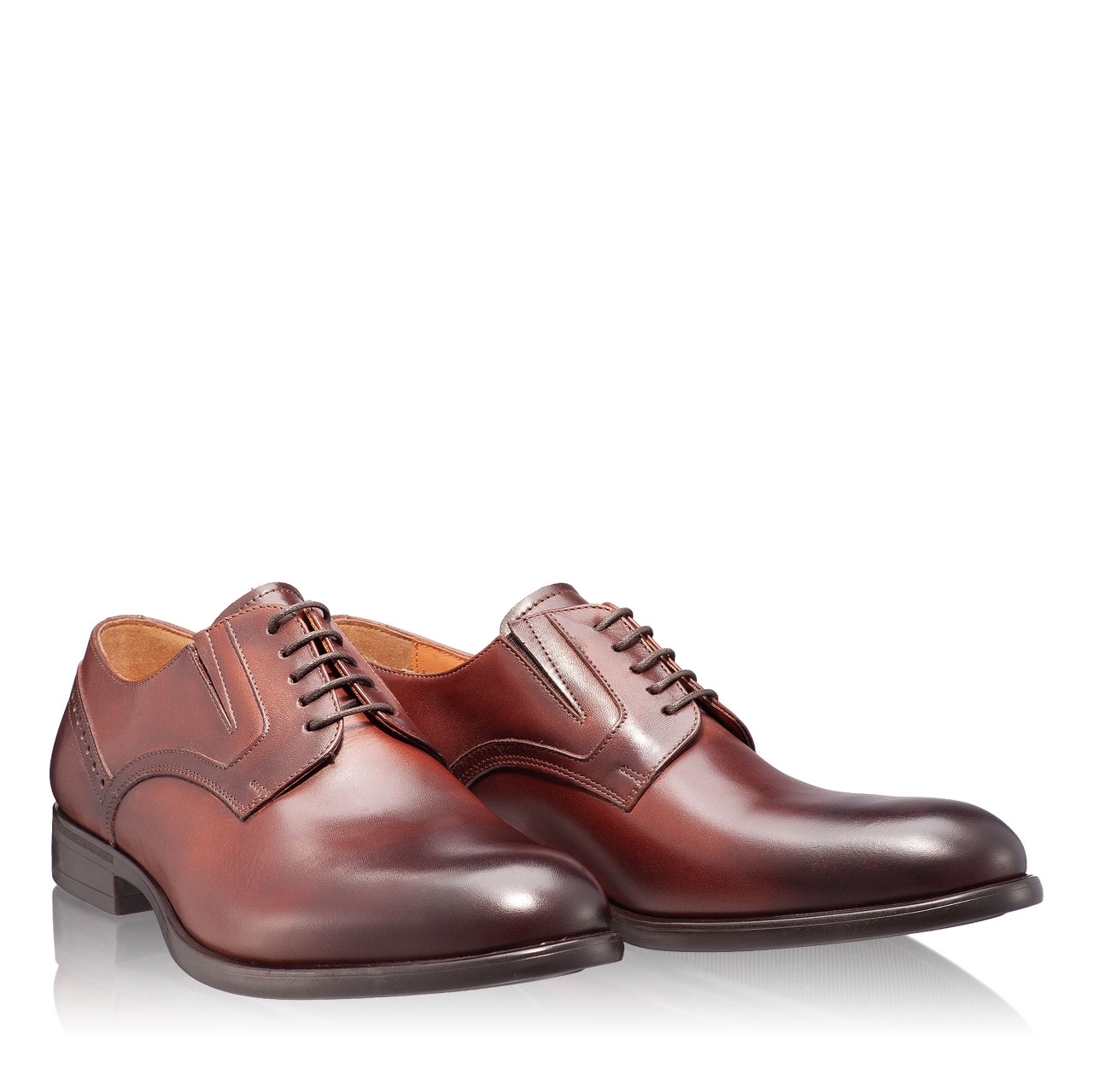 Pantofi Eleganti Barbati 6807 Vitello Cognac