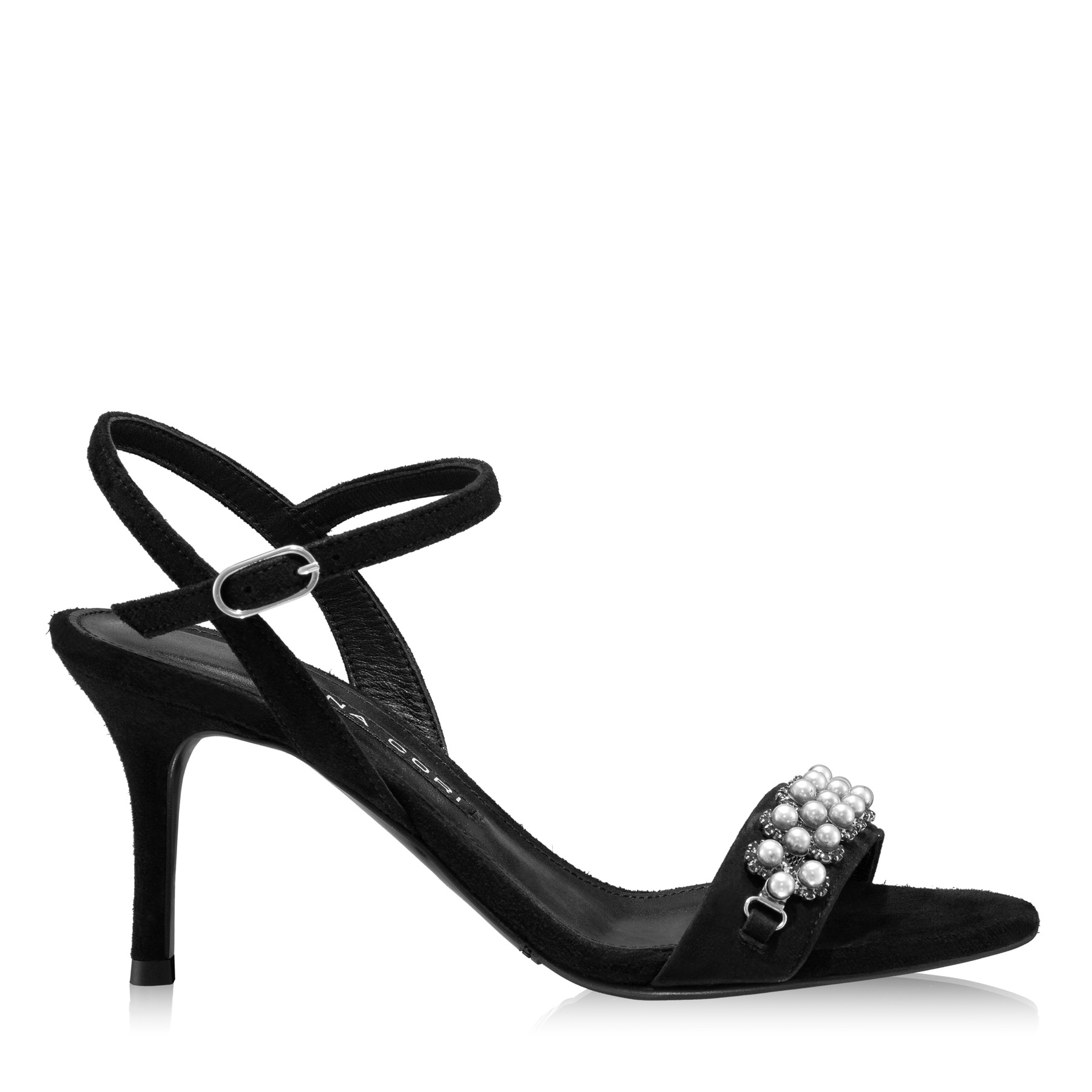 Sandale Dama 7807 Camoscio Negru