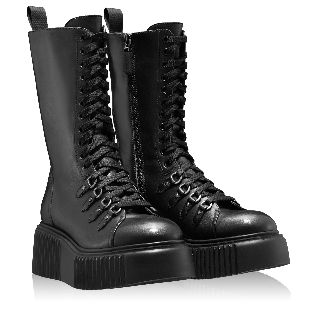 Ghete Dama 7202 Vitello Negru