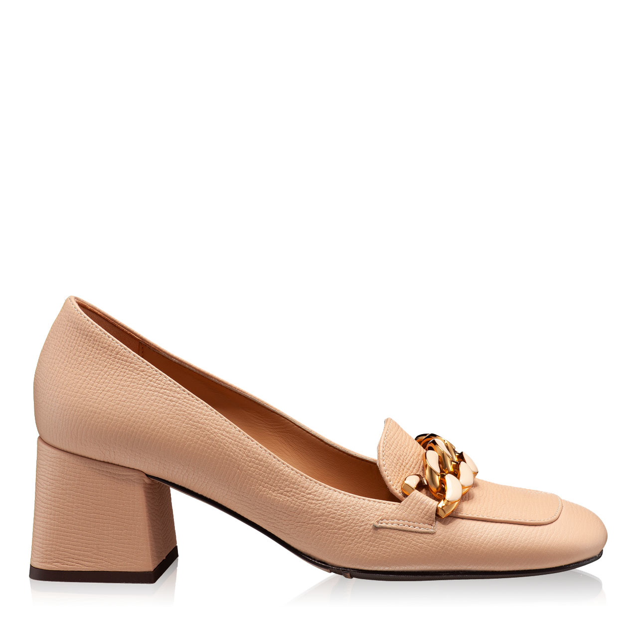 Pantofi Eleganti Dama 6103 Vitello Stamp Alb