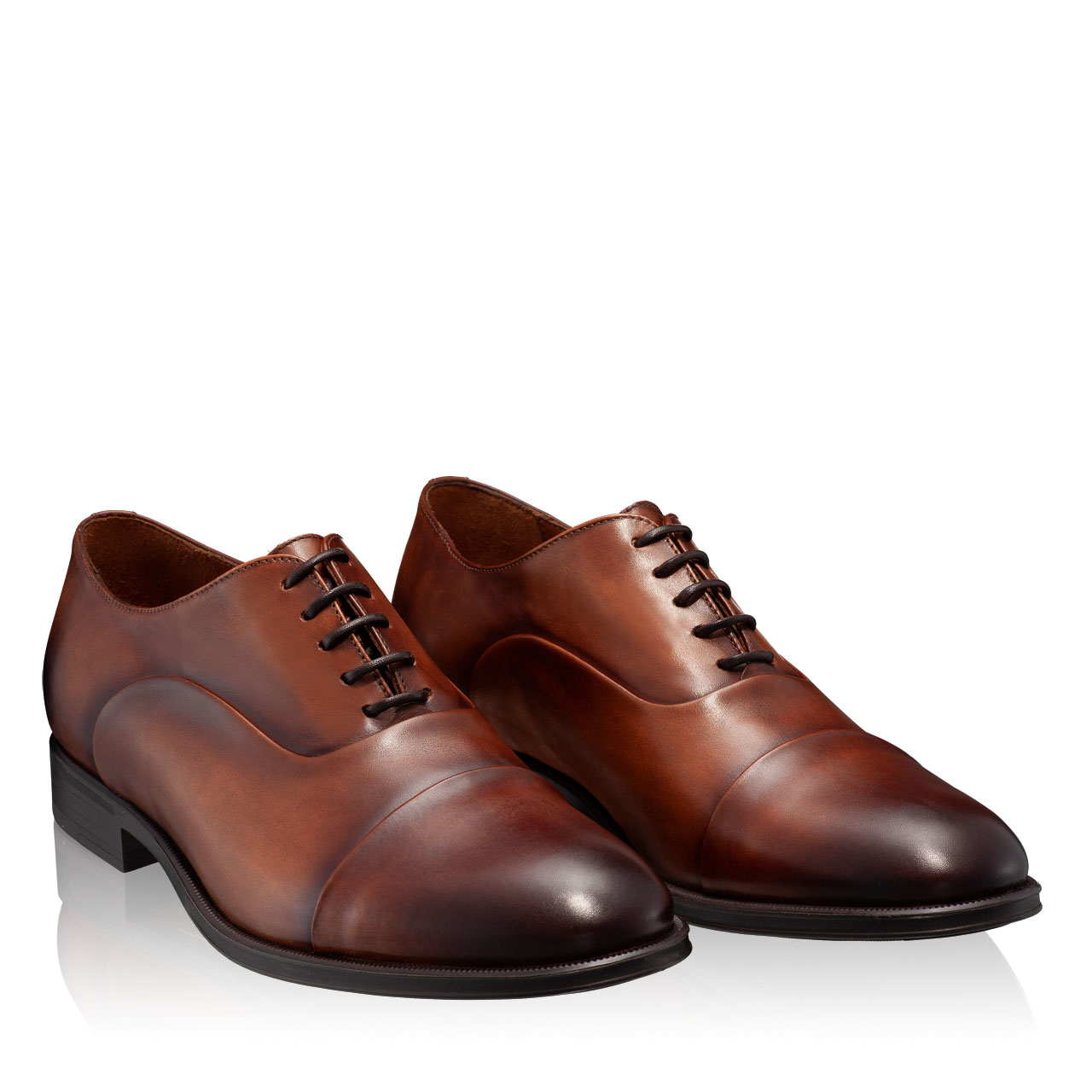 Pantofi Eleganți Bărbați 7070 Vitello Negru