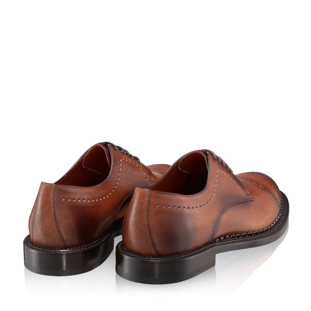 Pantofi Eleganti Barbati 7027 Vitello Negru