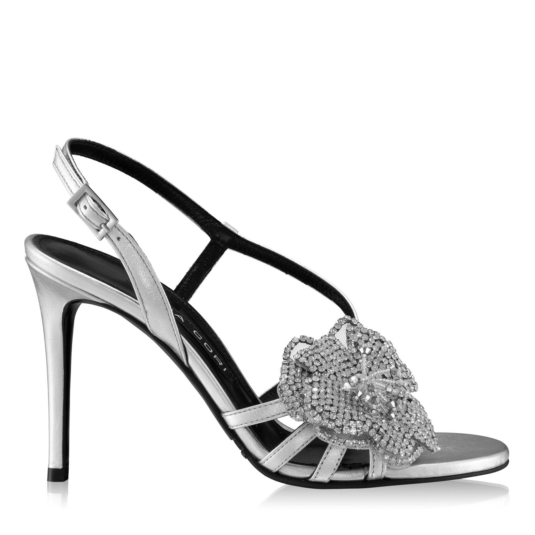 Sandale Dama 7570 Camoscio Negru