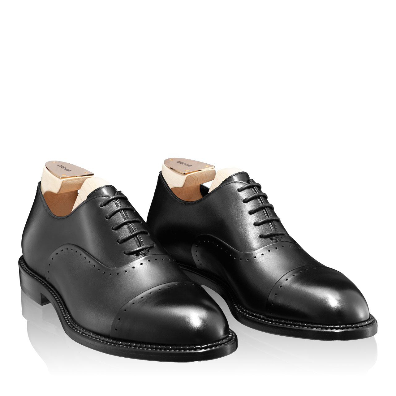 Pantofi Eleganti Barbati 7038 Vitello Maro