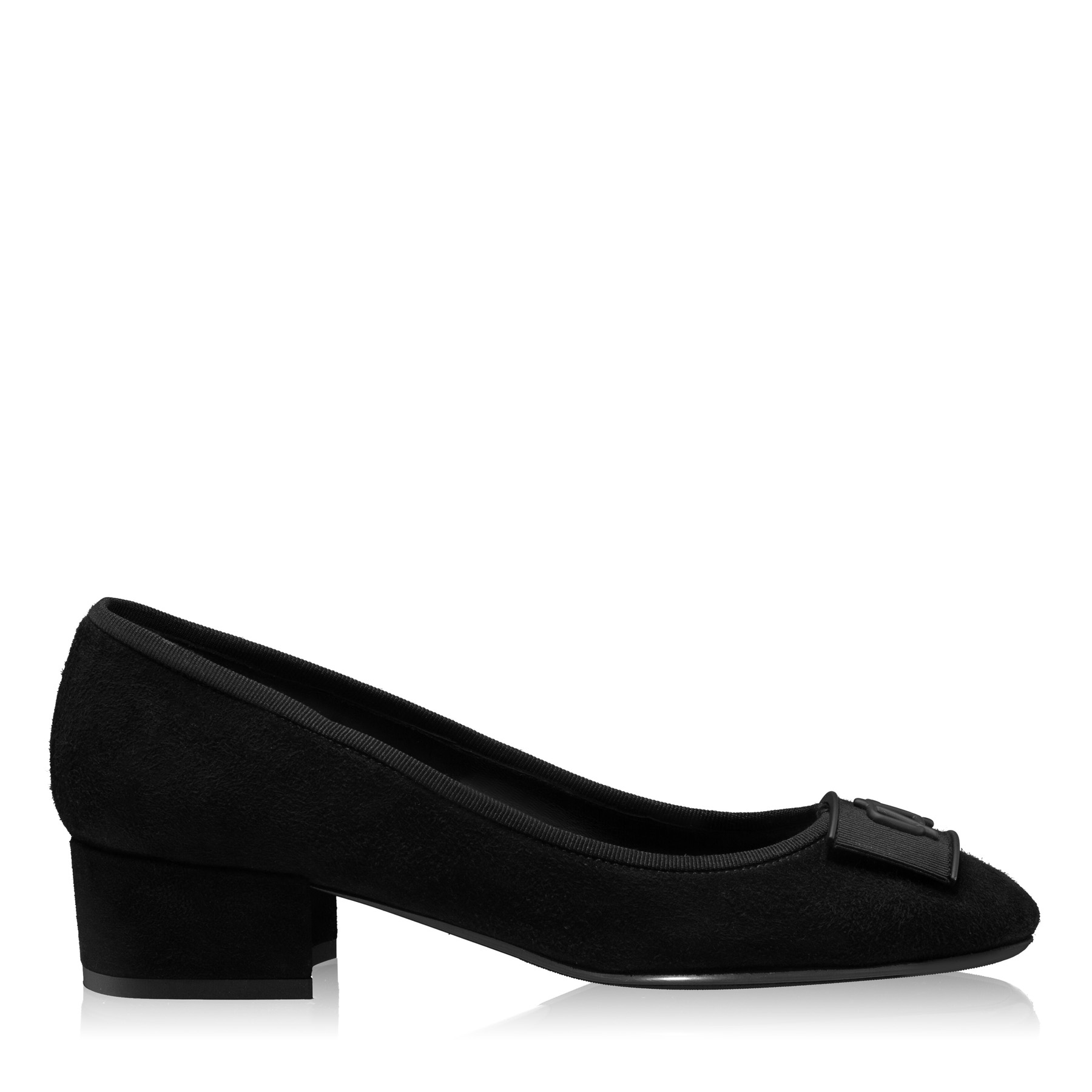 Pantofi Eleganti Dama 6393 Camoscio Negru