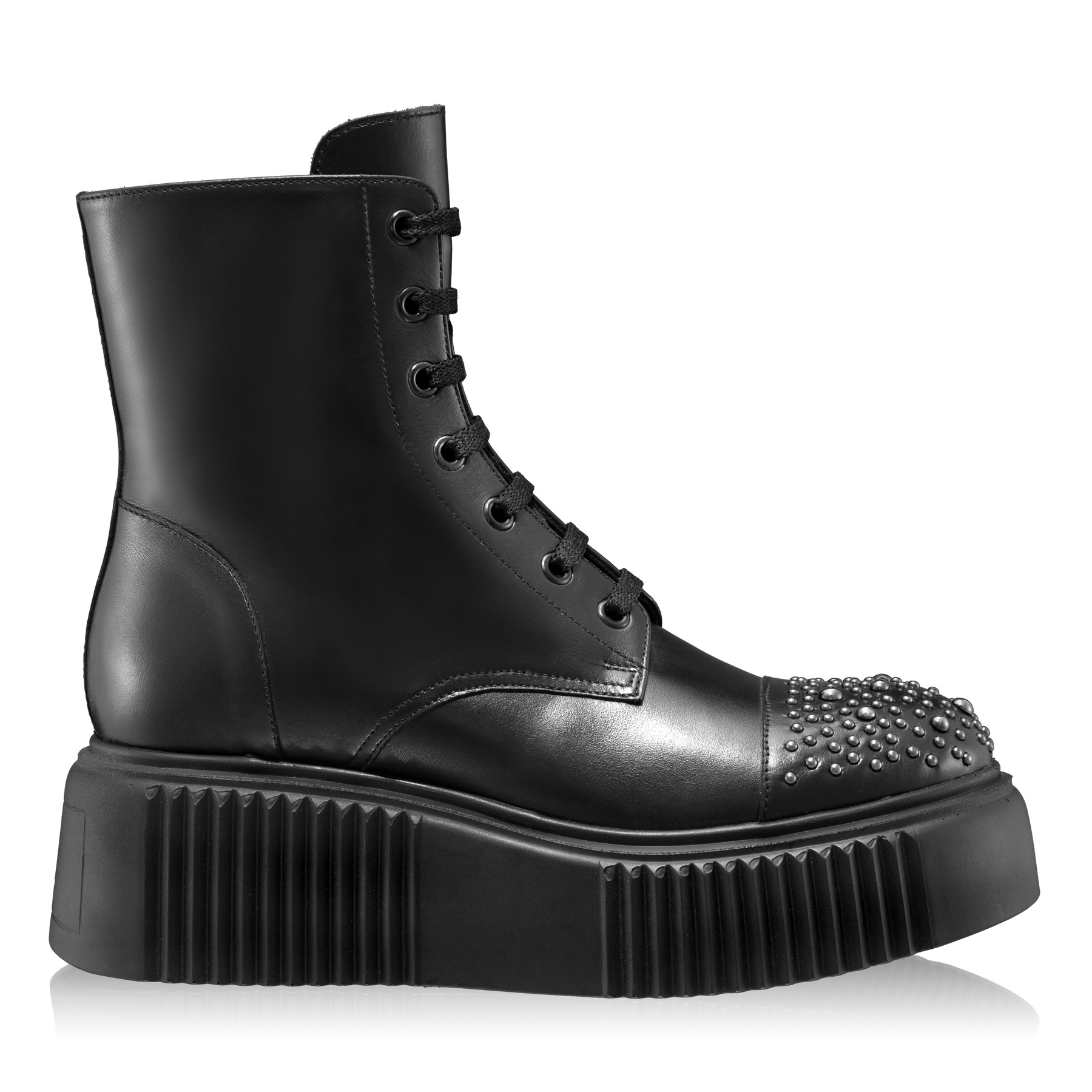 Ghete Dama 7261 Vitello Negru