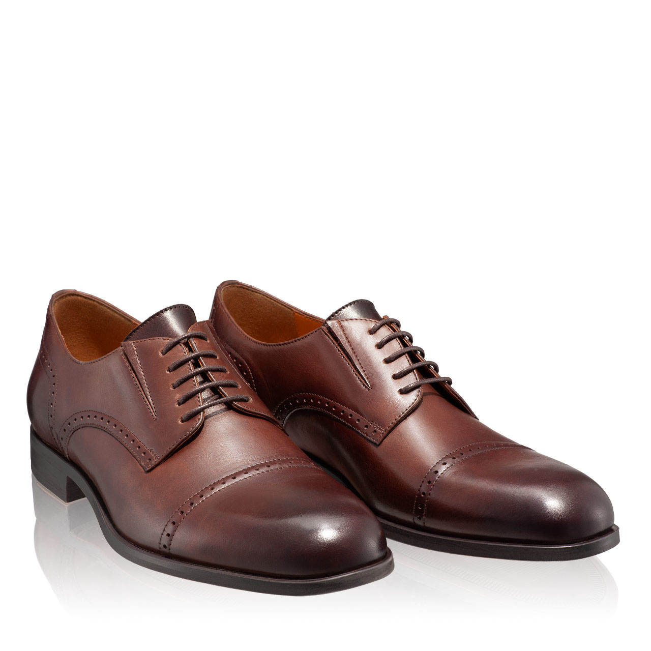 Pantofi Eleganti Barbati 7043 Vitello Negru