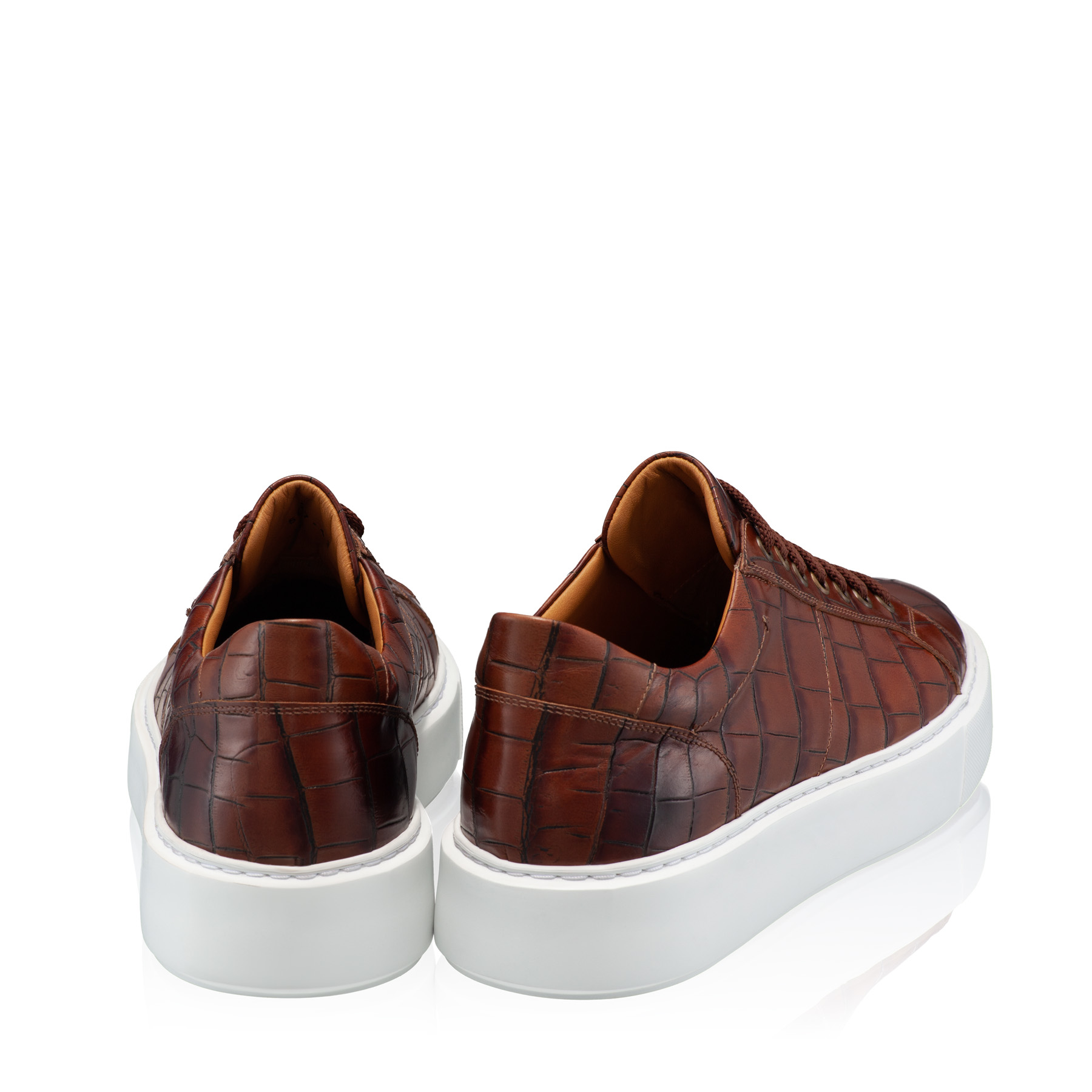 Pantofi Sport Barbati 6897 Vitello Alb