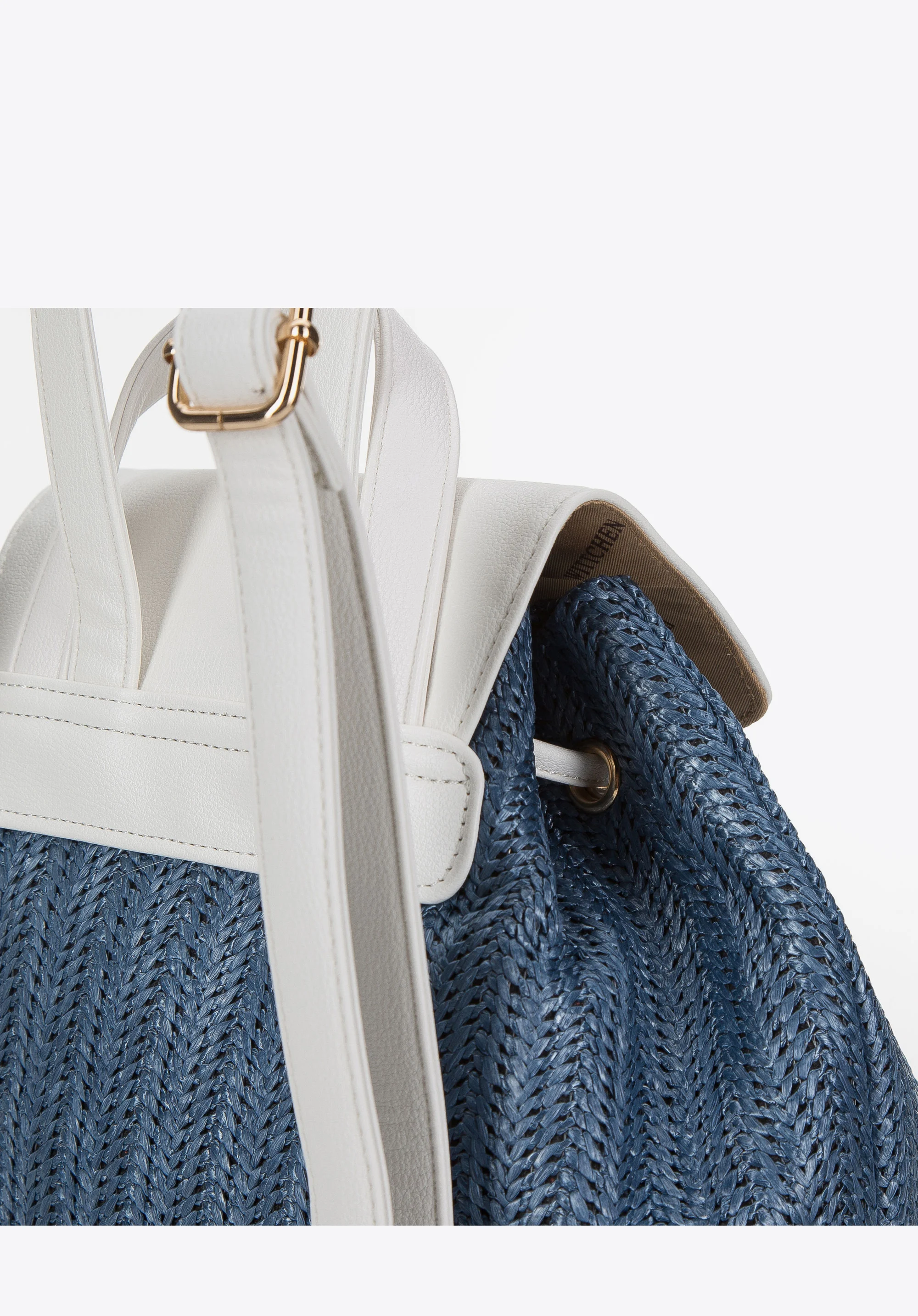 Damski plecak worek z plecionki