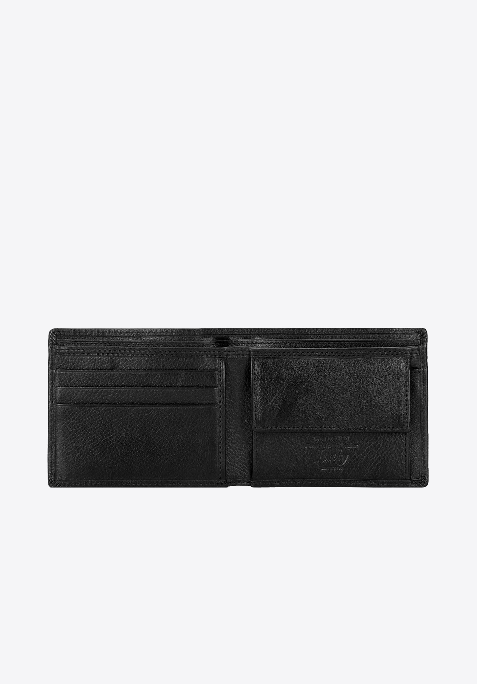 Męski portfel skórzany poziomy