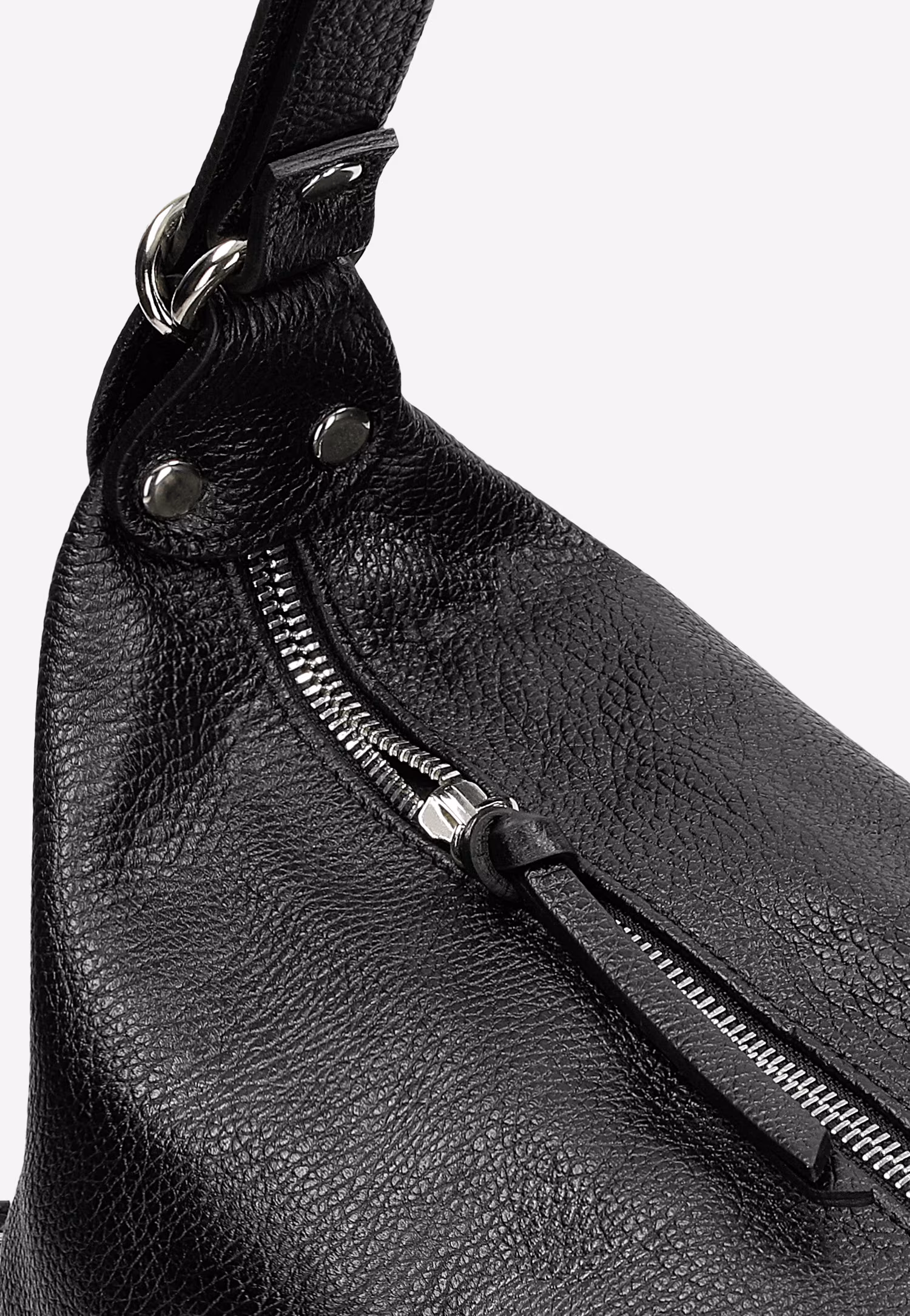 Beżowa skórzana torebka plecak 2w1