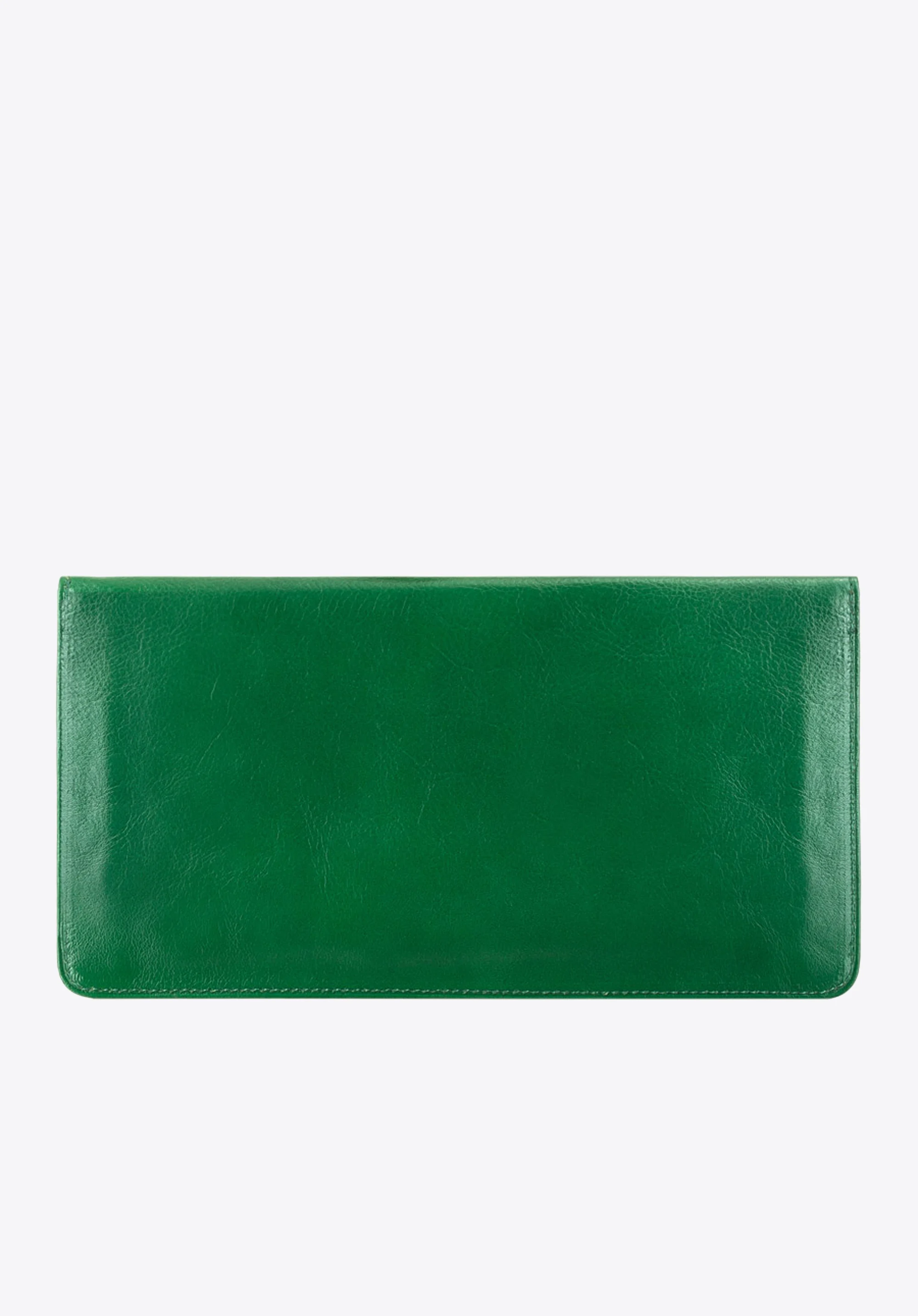 Etui na bilet lotniczy skórzane proste