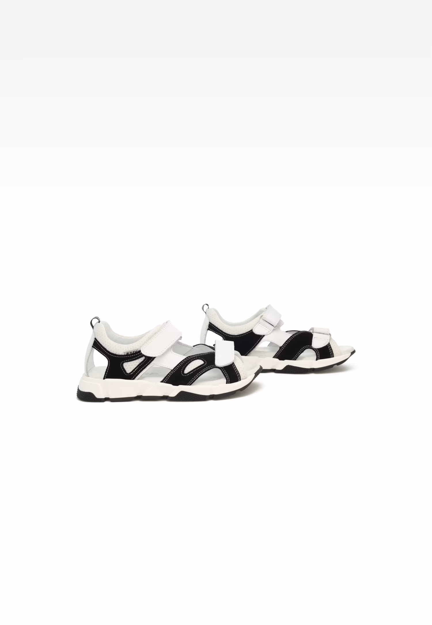 Sandały BARTEK 19119003, dla chłopców, czarno-biały