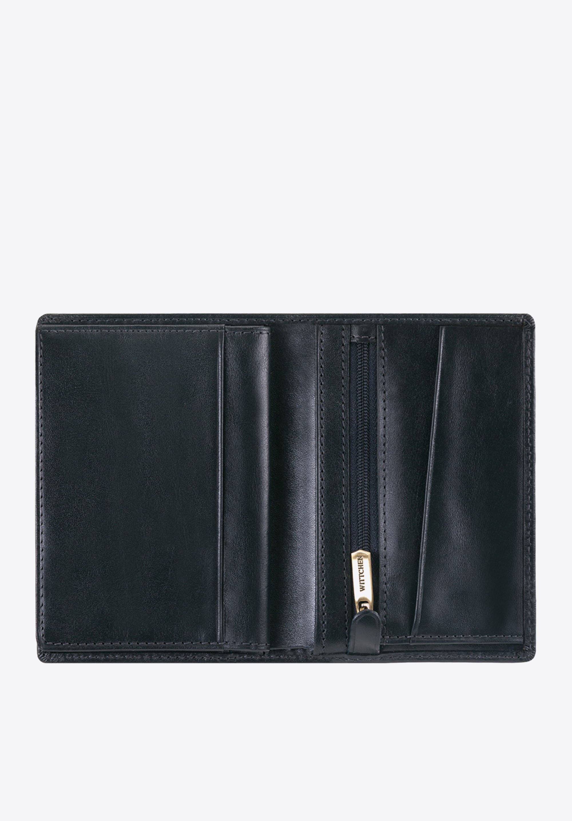 Męski portfel skórzany z podzielonym wnętrzem