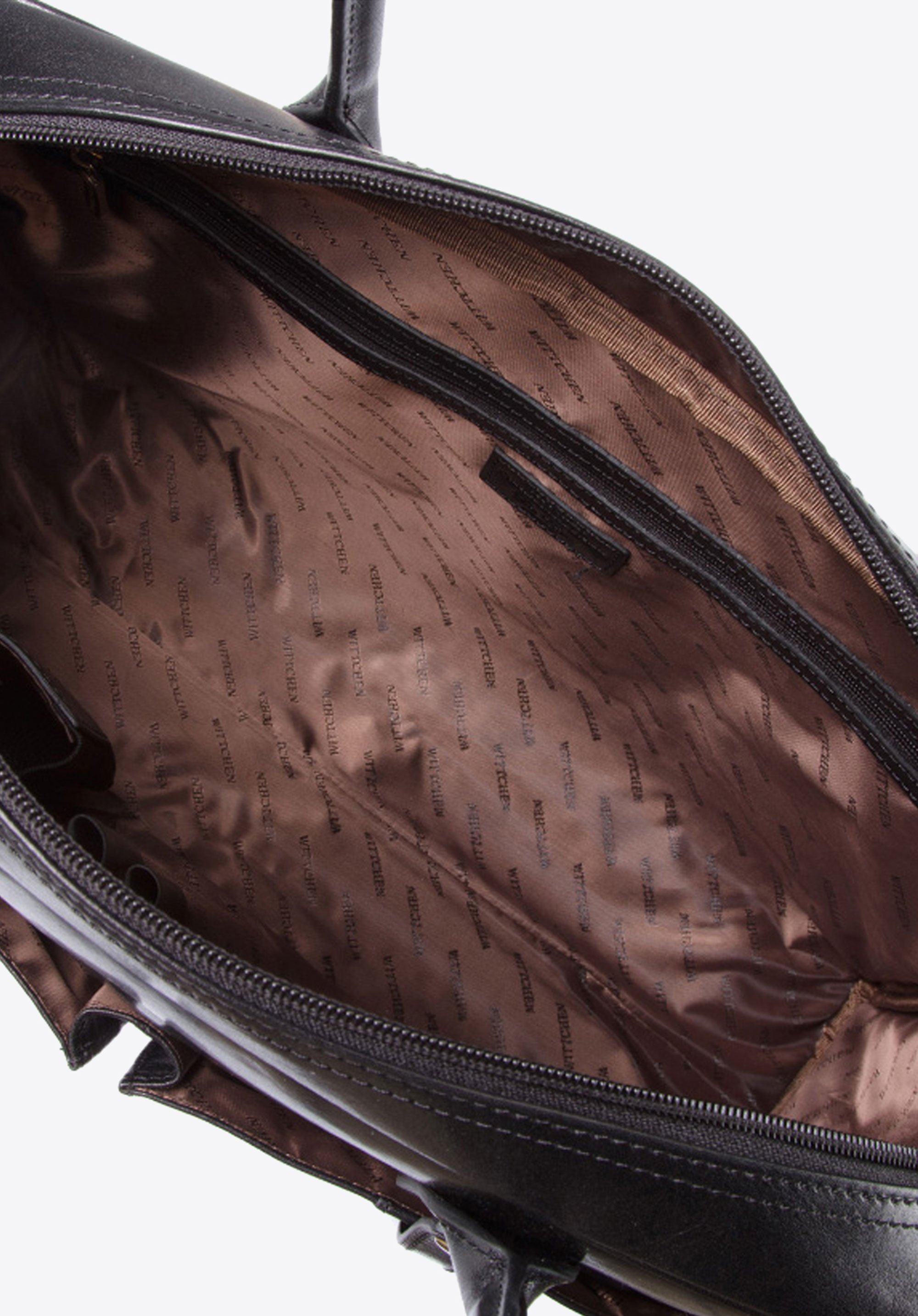 Damska torba na laptopa skórzana z akcesoriami