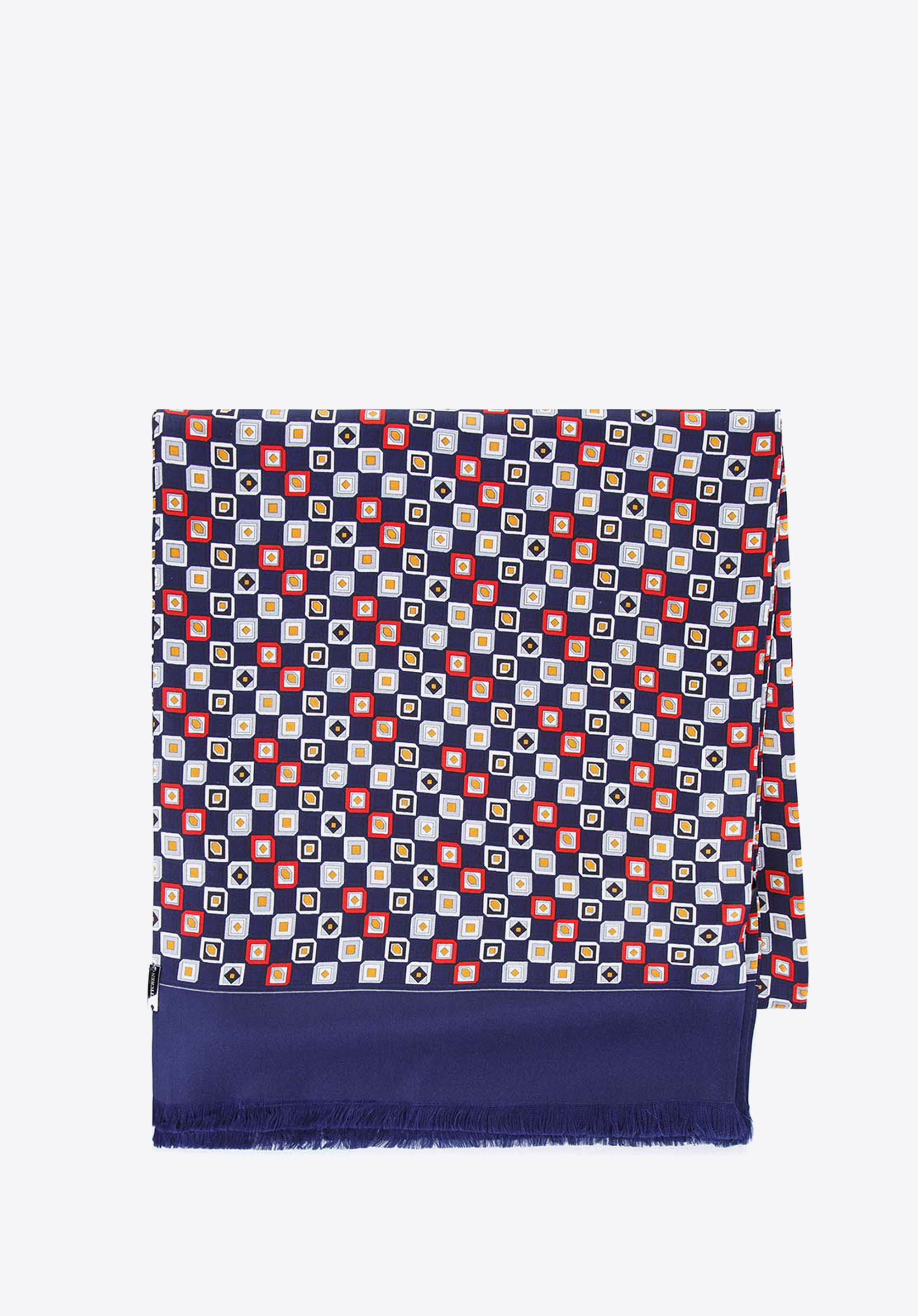 Męski szal z jedwabiu