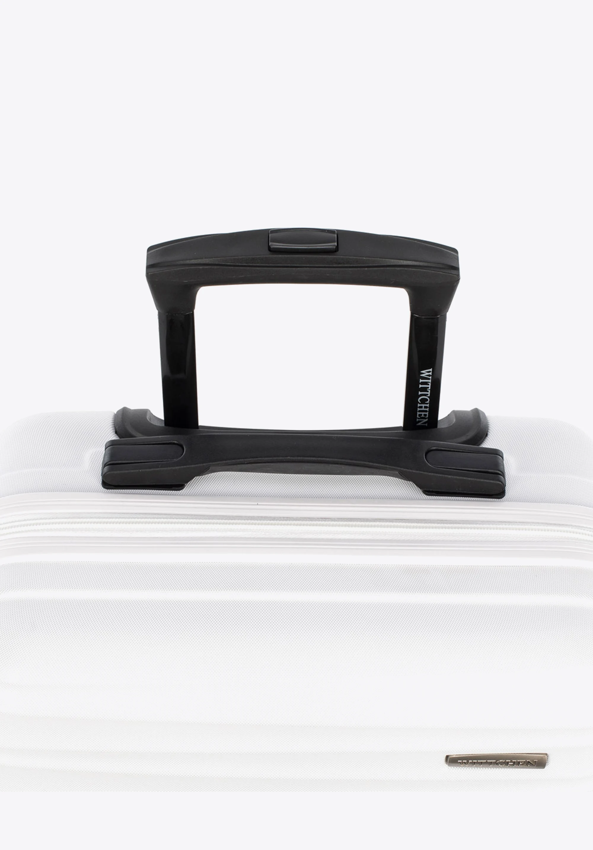 Duża walizka z ABS-u z żebrowaniem