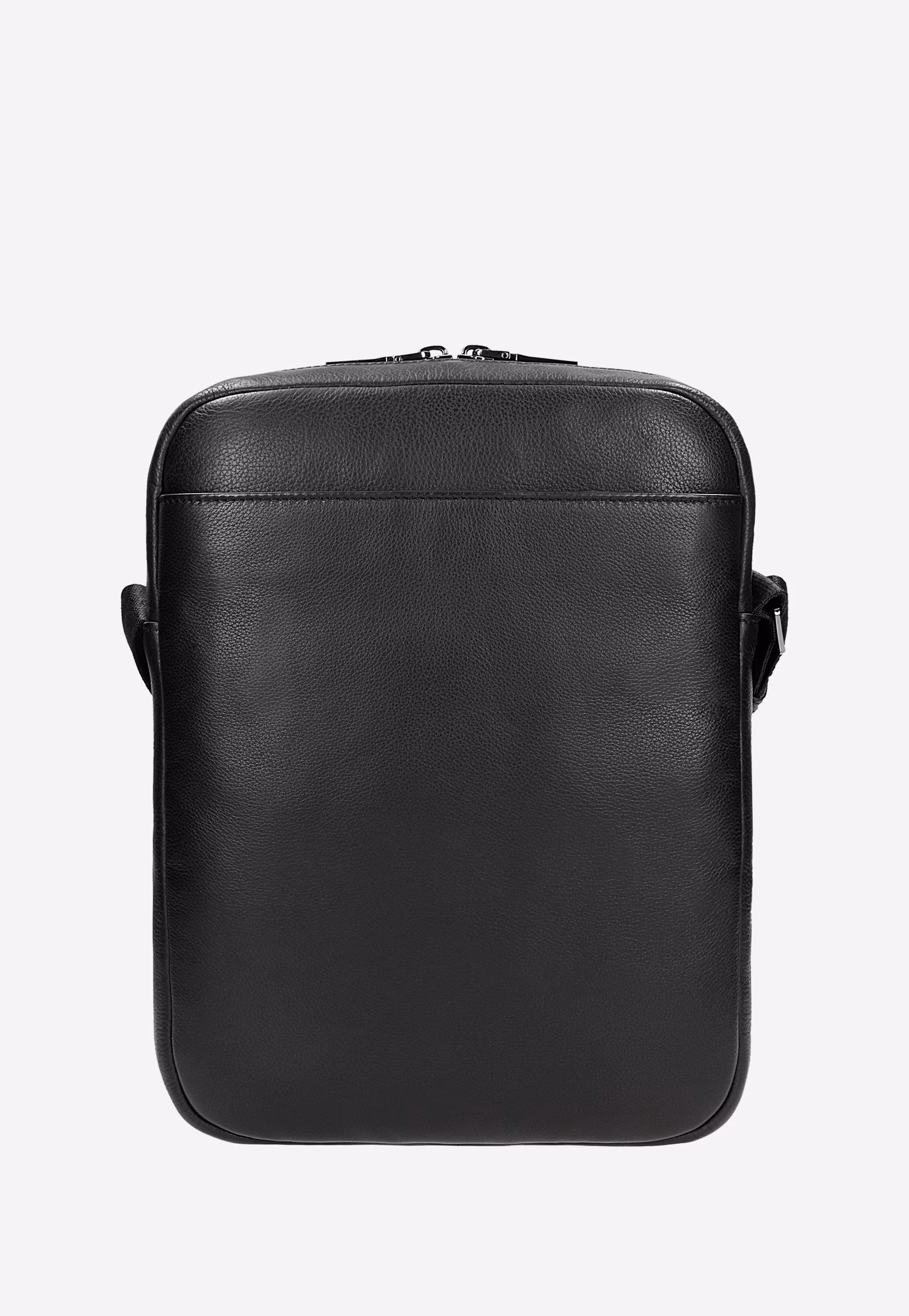 Mała czarna torba męska na ramię