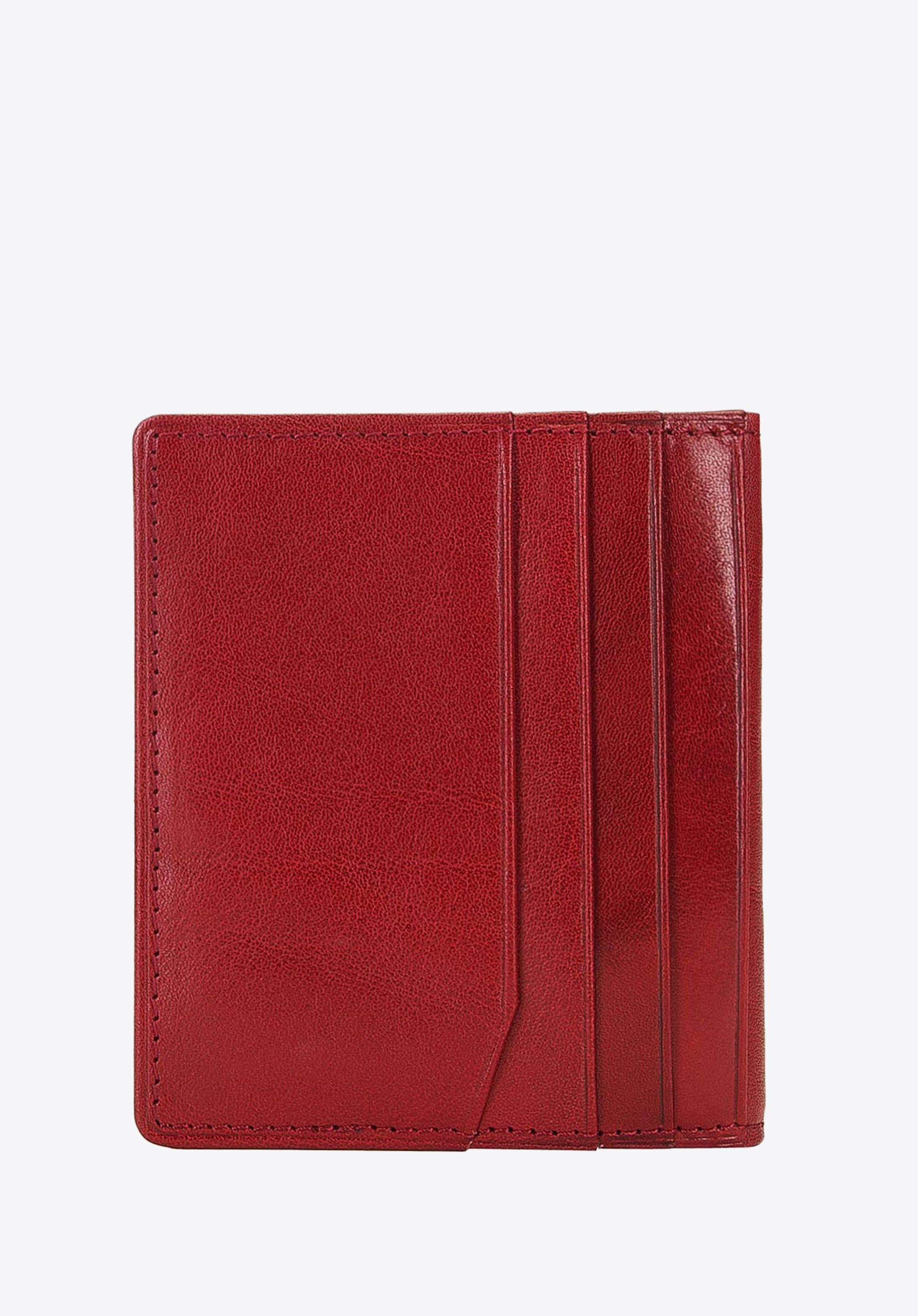 Etui na karty ze skóry z herbem  bez zapięcia