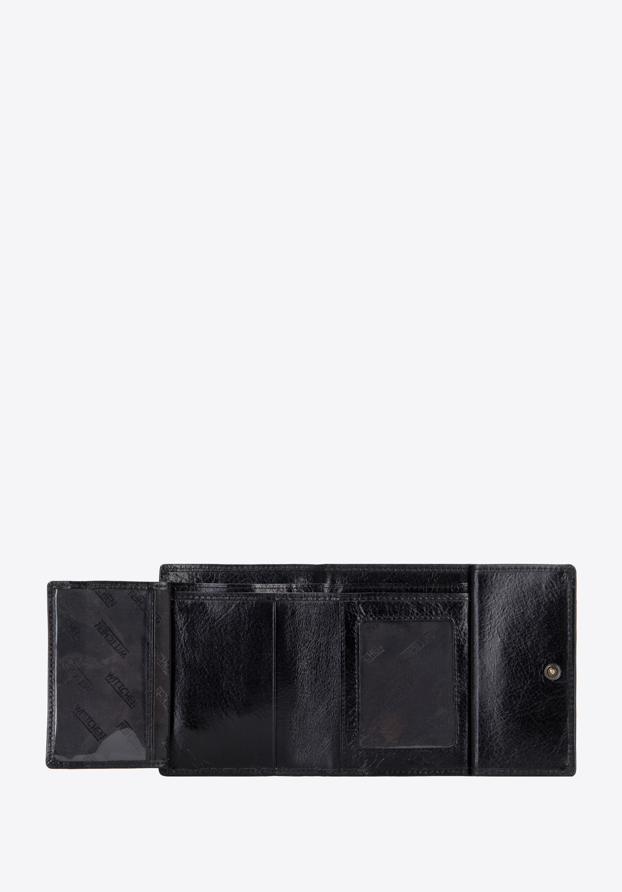 Damski portfel ze skóry na bigiel mały