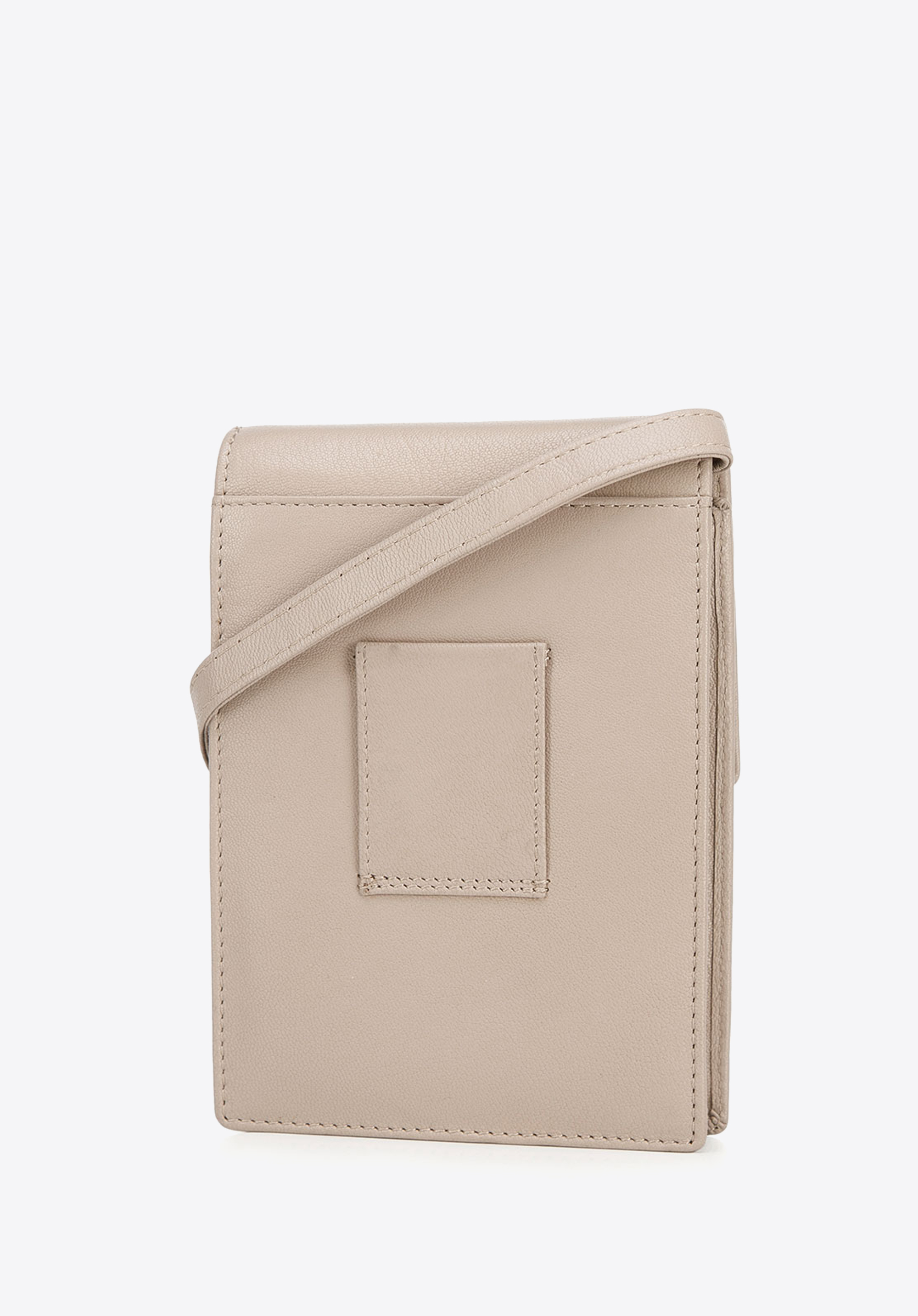 Minitorebka crossbody skórzana 2 w 1