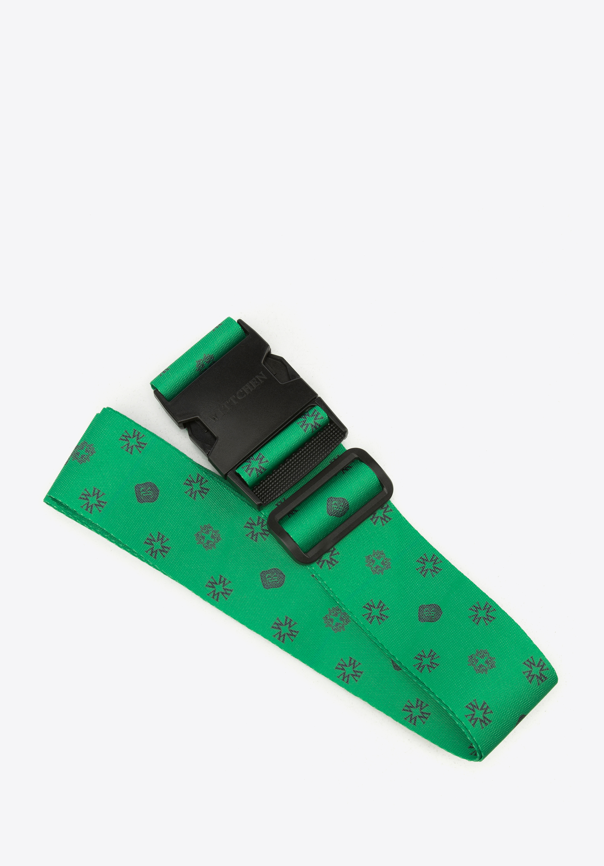 Pas zabezpieczający bagaż w monogram