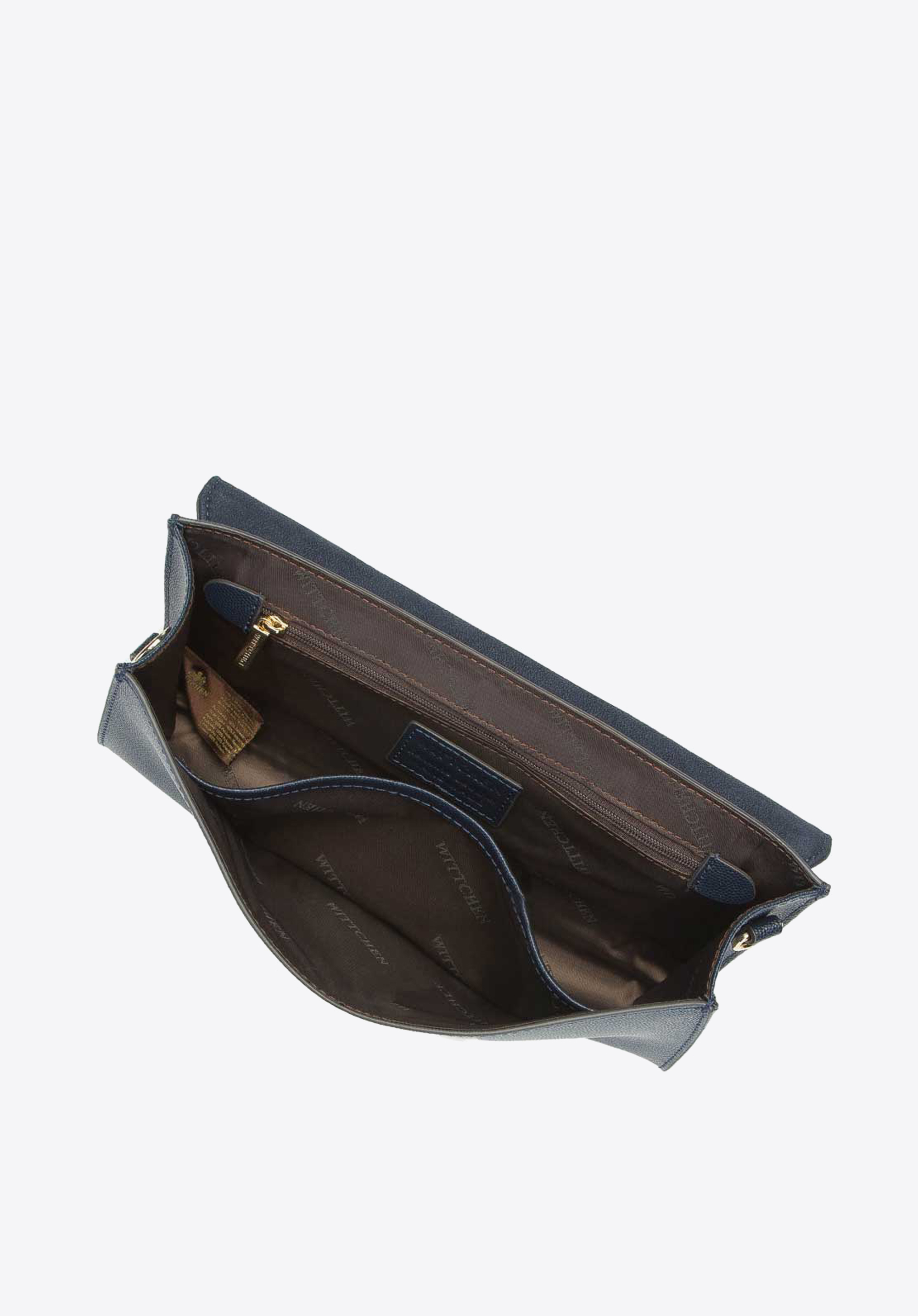 Kopertówka skórzana minimalistyczna