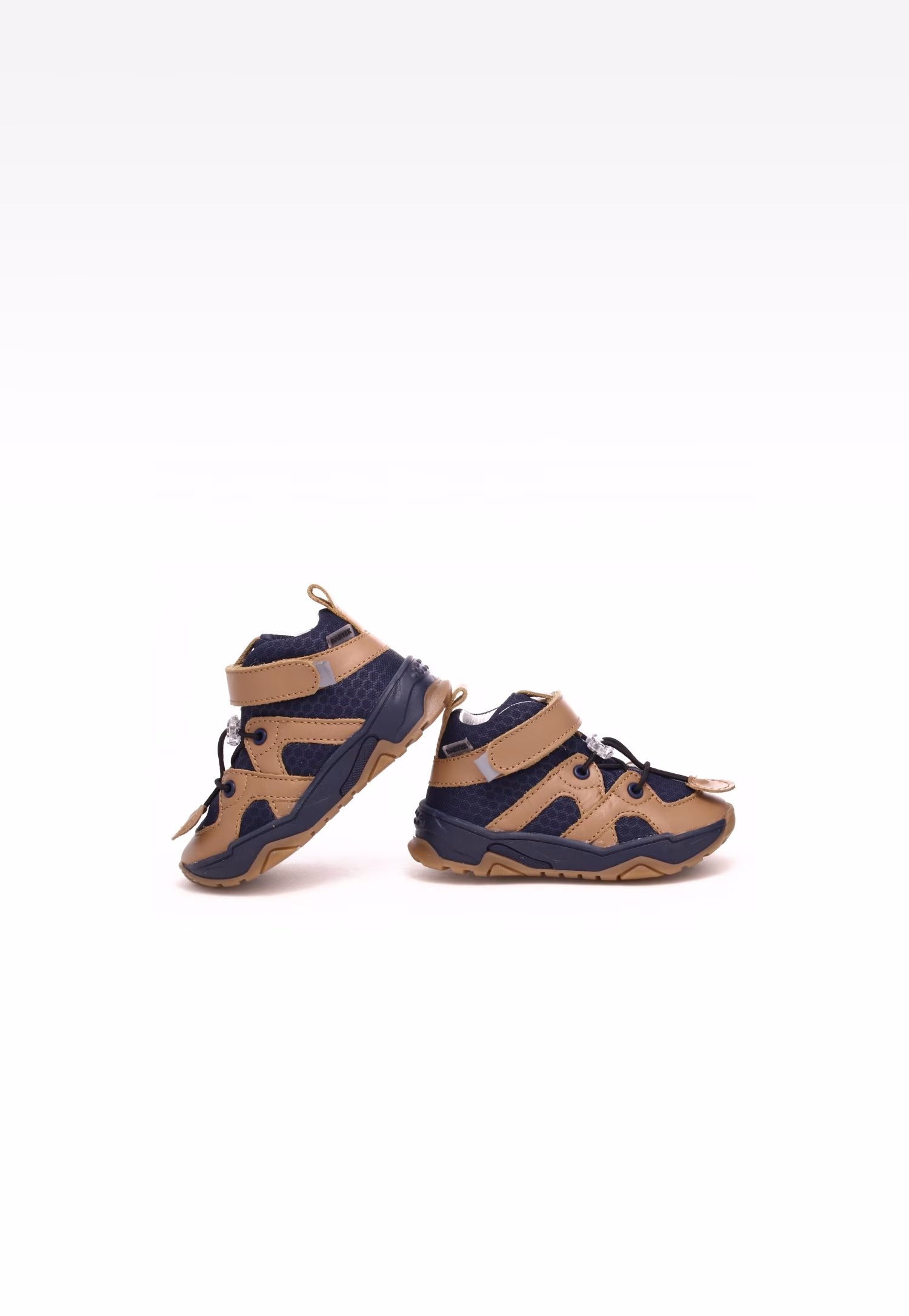 Trzewiki ocieplane BARTEK 1166-GREP, dla chłopców, szaro-czerwony