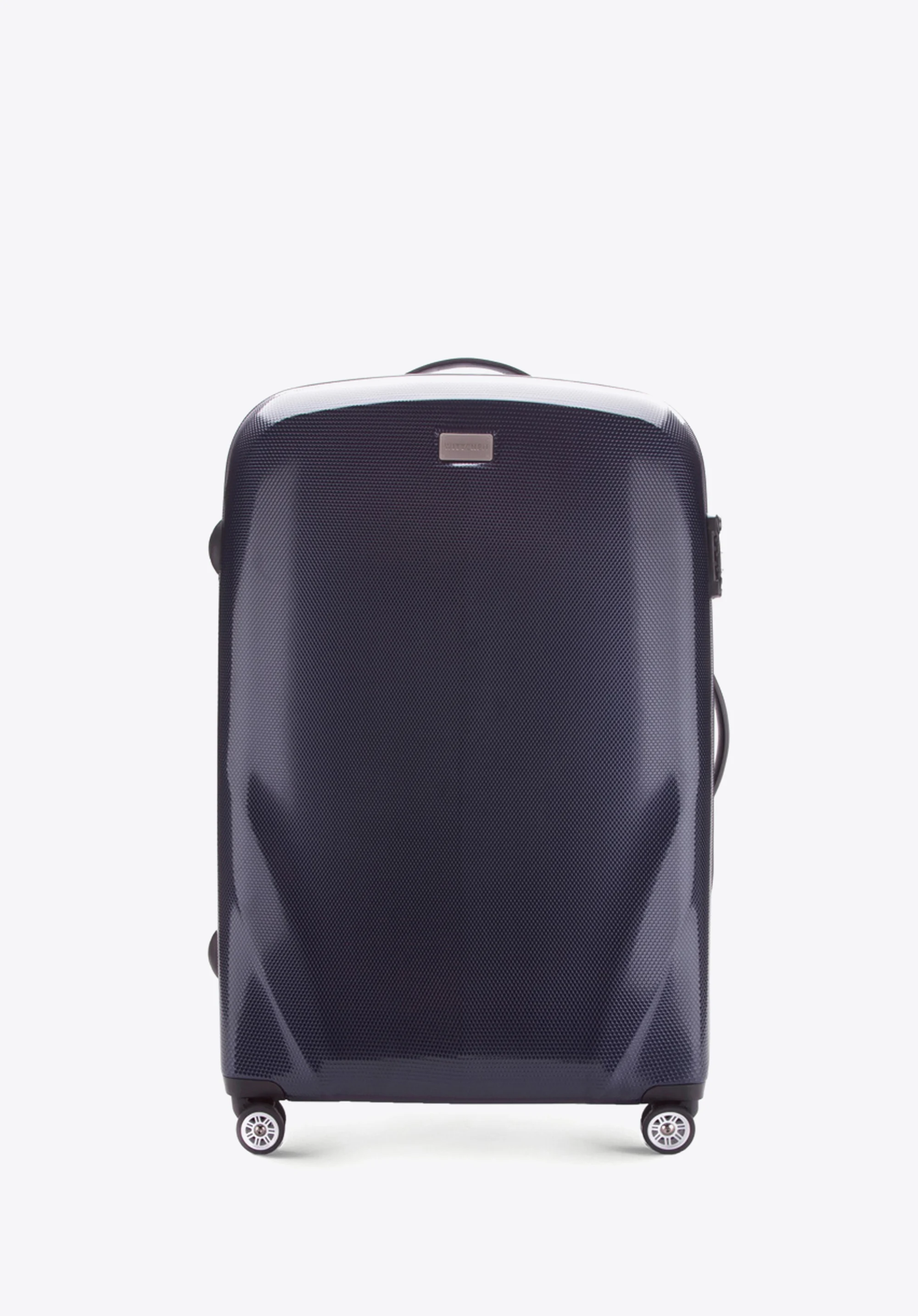 Walizka kabinowa z polikarbonu jednokolorowa