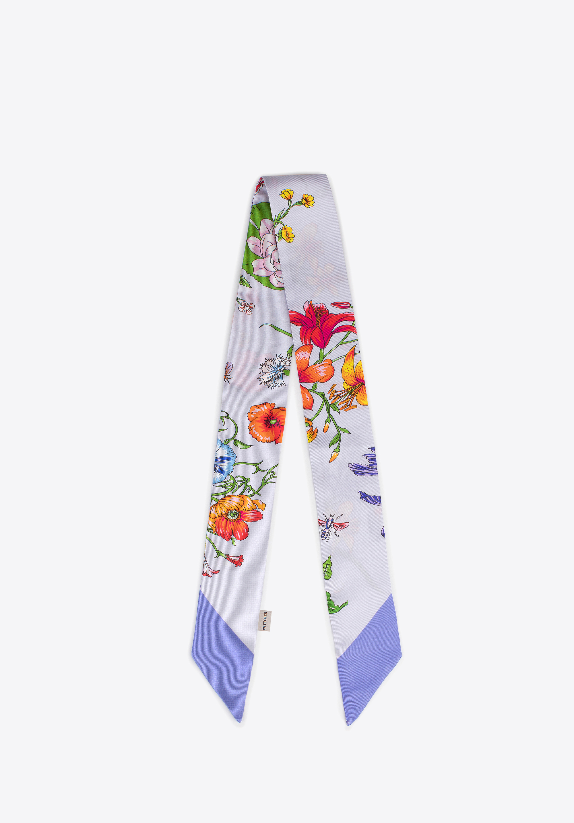 Damska apaszka twilly z jedwabiu